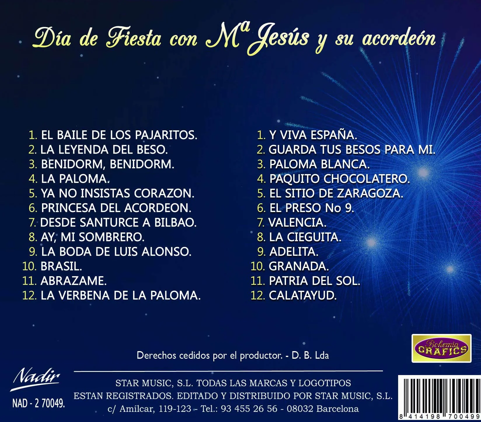 Mª Jesús Acordeón Día de fiesta Volumen 1 y 2