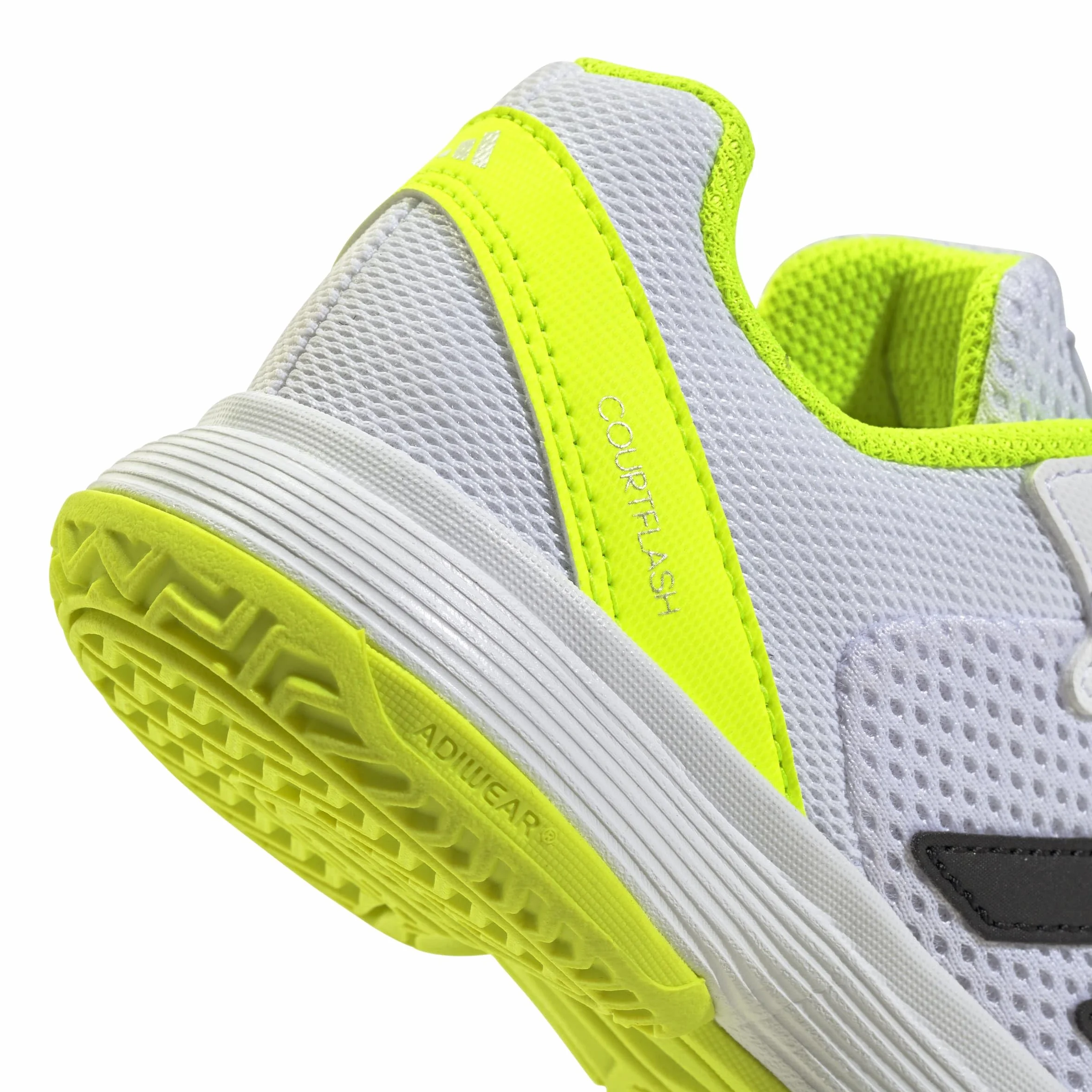 adidas Unisex Kids Courtflash Hook-and-Loop Tennis Shoe
