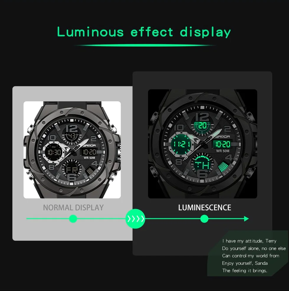 Relojes militares para hombres deportes al aire libre reloj digital táctico ejército reloj de pulsera LED cronómetro impermeable relojes militares para hombres