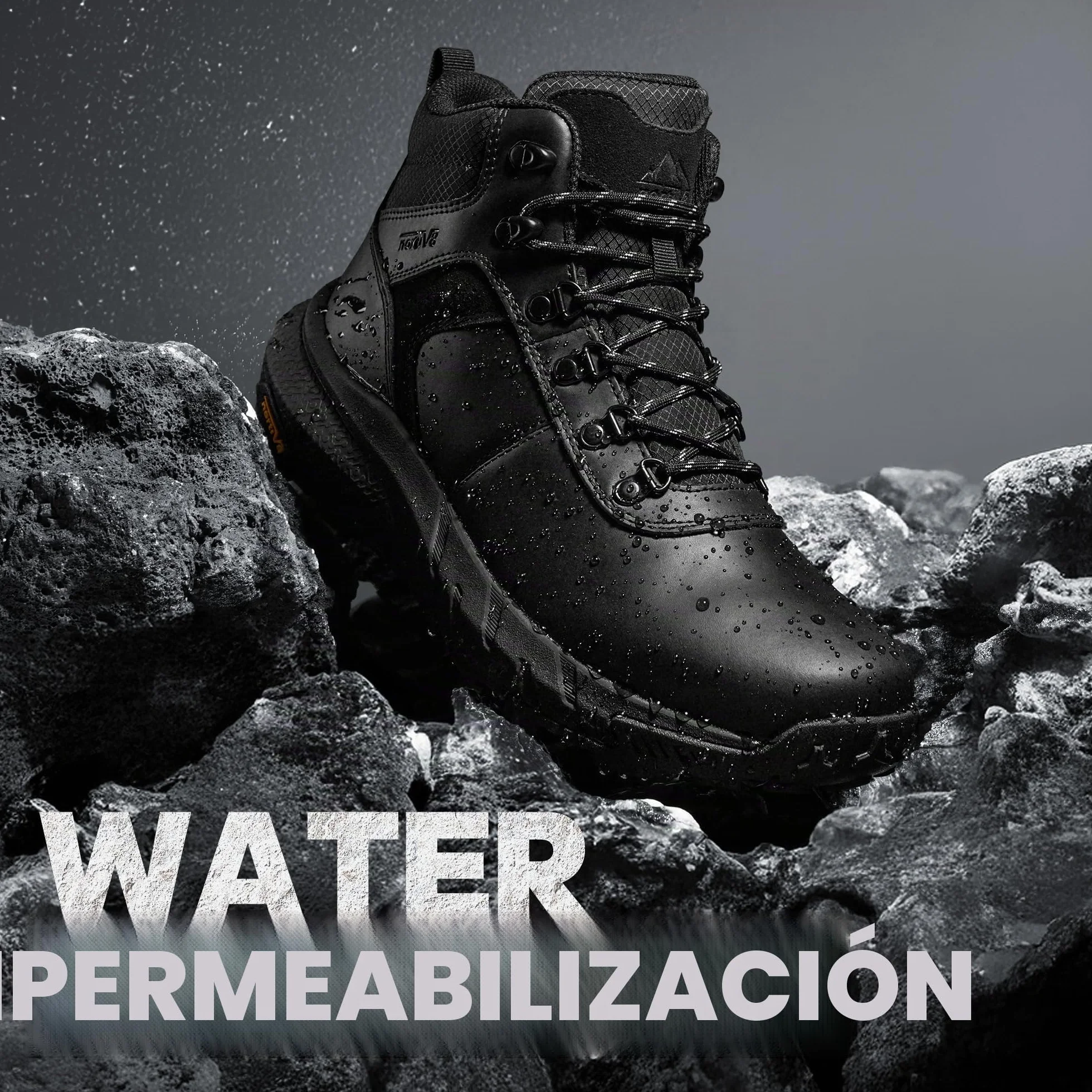 NORTIV 8 Botas Trekking Impermeables Antideslizantes Zapatos de Senderismo Montaña