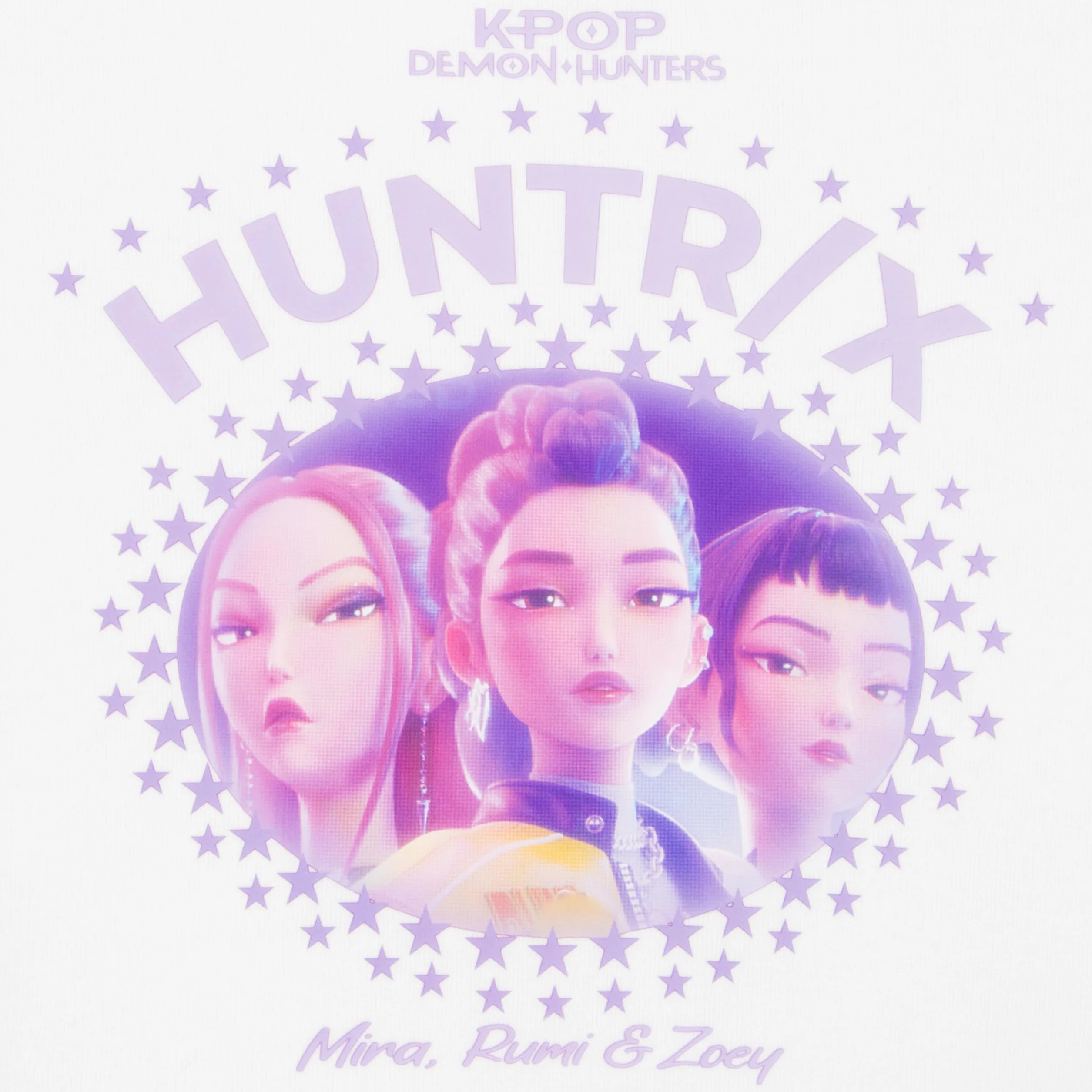 KPop Demon Hunters Sudadera Niña Mira Rumi Zoey Sweatshirt Copas Huntrix