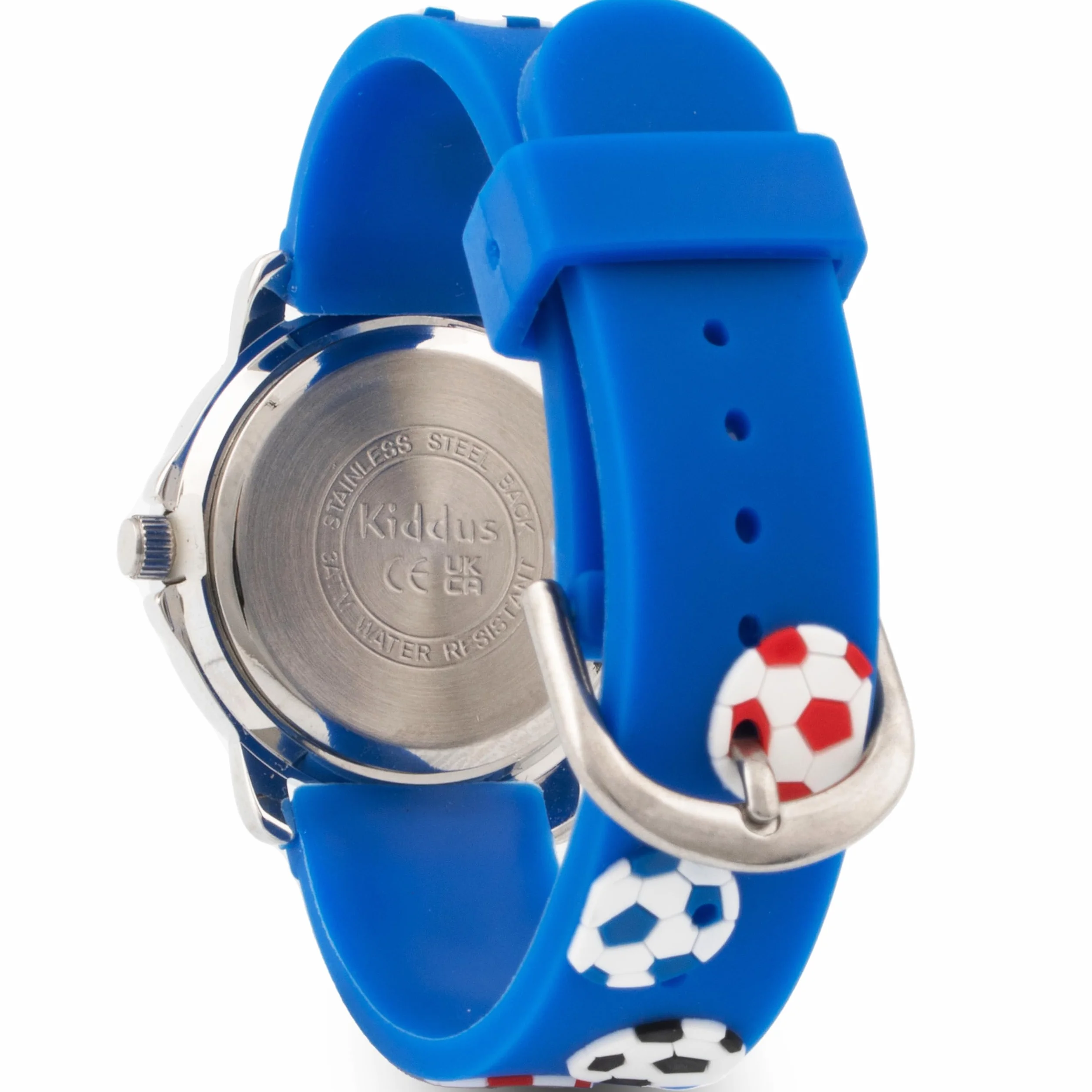 Kiddus Reloj Educativo Analógico para Niño con Sistema Time Teacher, Mecanismo de Cuarzo Japonés