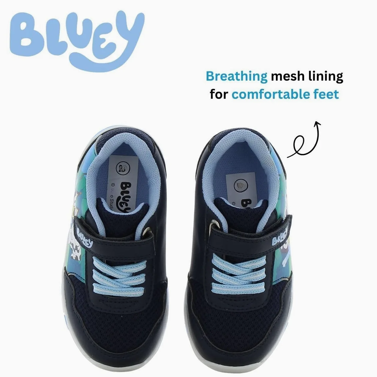 Leomil Bluey Zapatillas Niño con Luces Deportivas | Zapatos para niños, Ligeros y cómodos, Ideal para la escuela y el tiempo libre, BBC, Regalo para Niños