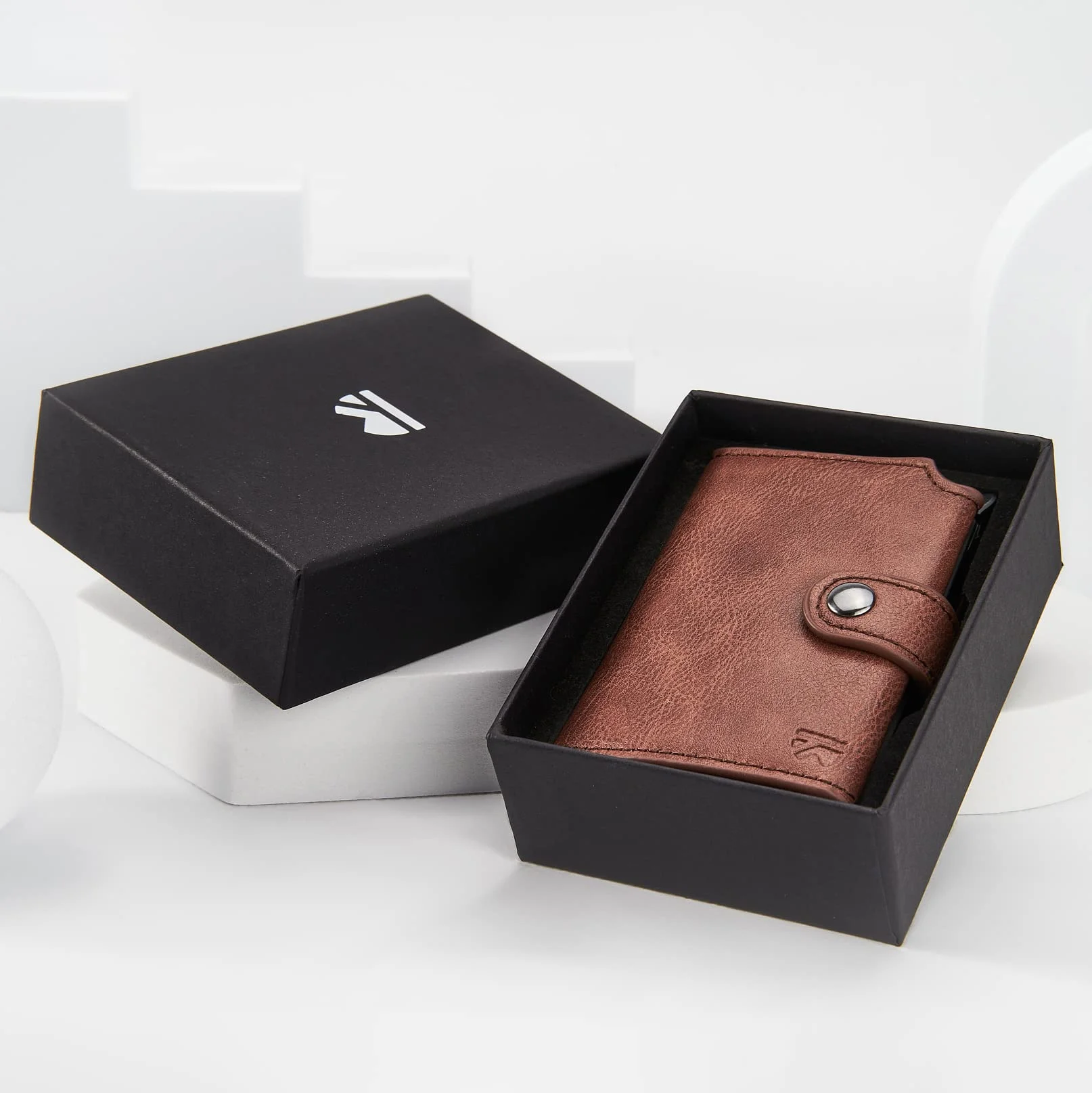 BEWMER Tarjetero de crédito Premium con Protección RFID Anticlonación