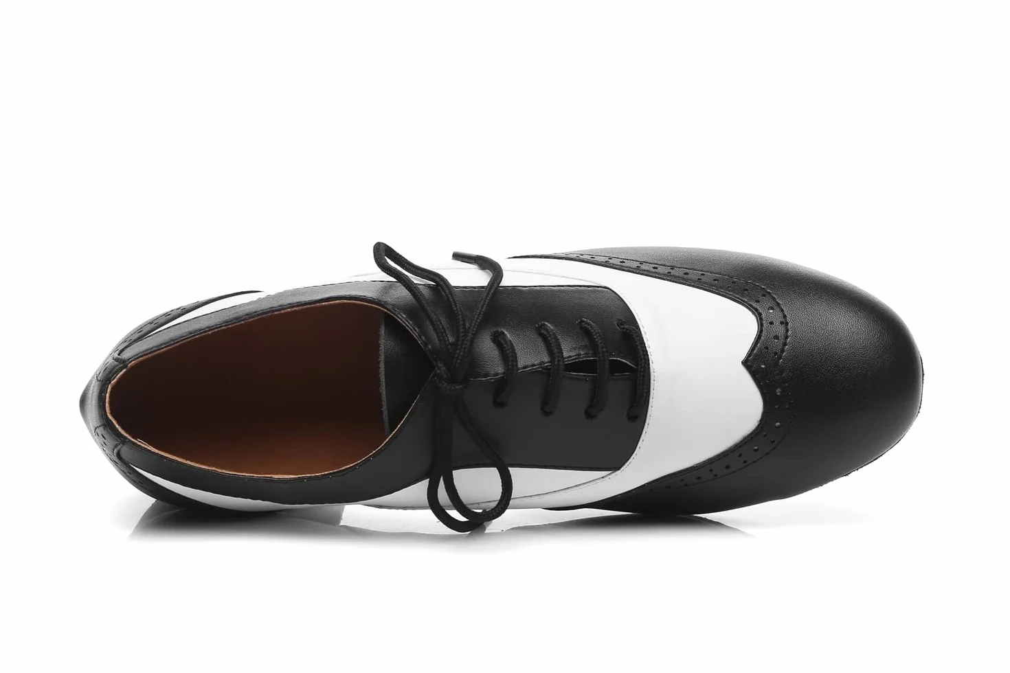 Zapatos de baile modernos con cordones para hombre chacha latina tango jazz rumba