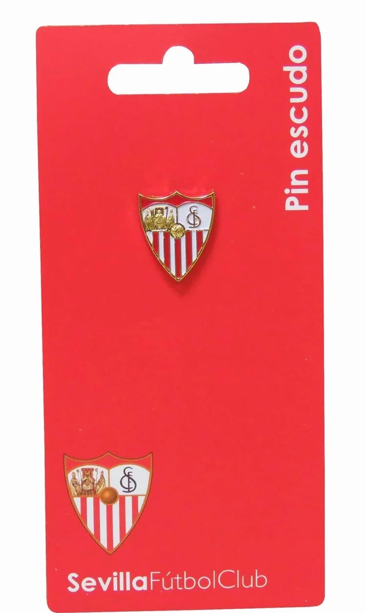CYP- PIN ESCUDO LACADO EN COLOR SEVILLA, Multicolor (P-14-S)