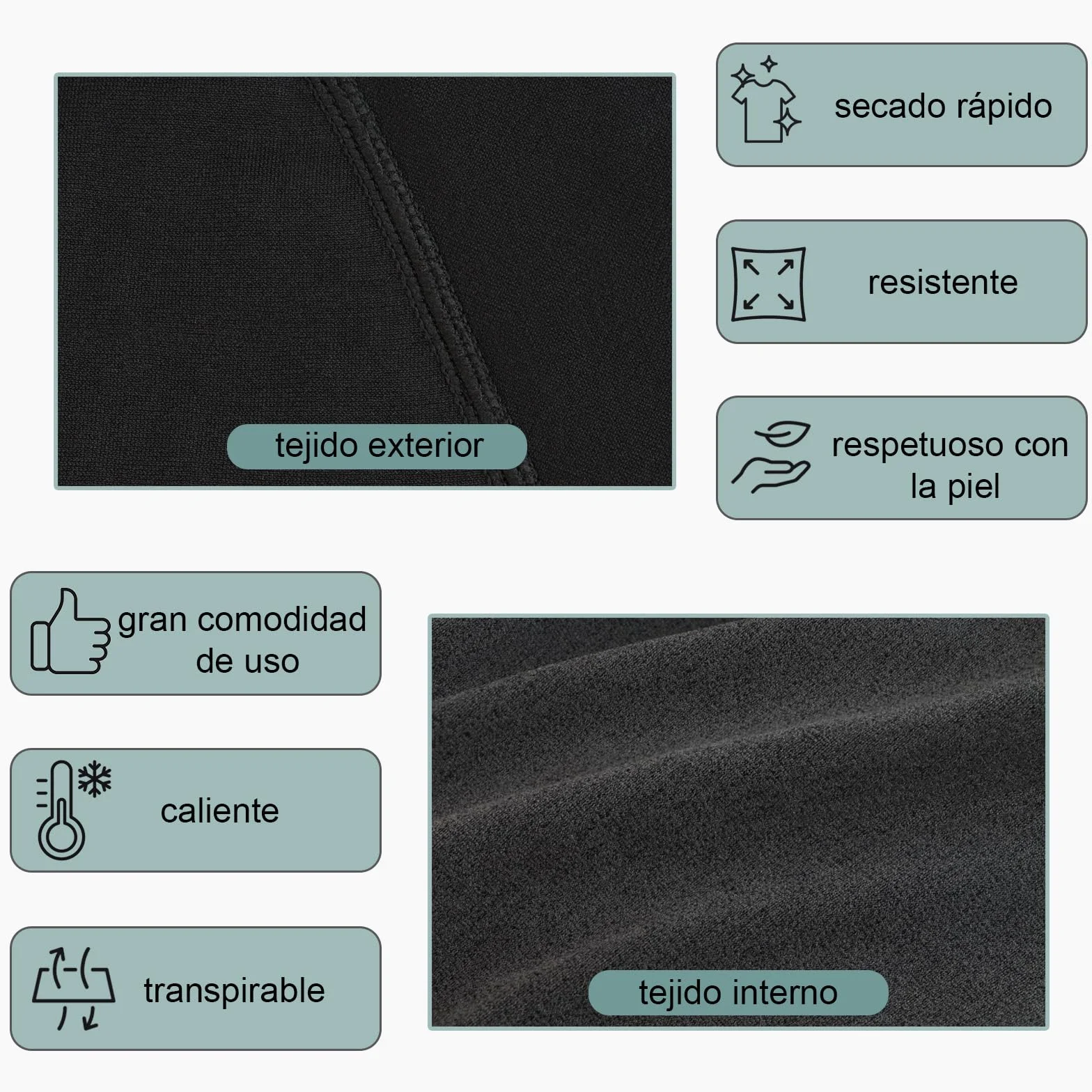 ALPIDEX Ropa Interior térmica niños Conjuntos térmicos Funcional esquí Invierno cálido Transpirable