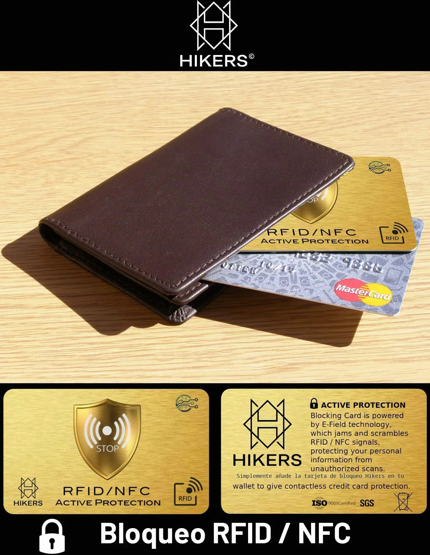 Protector Anti RFID NFC para Tarjetas de Crédito, Bloqueo de Tarjeta, Protección de Billetera