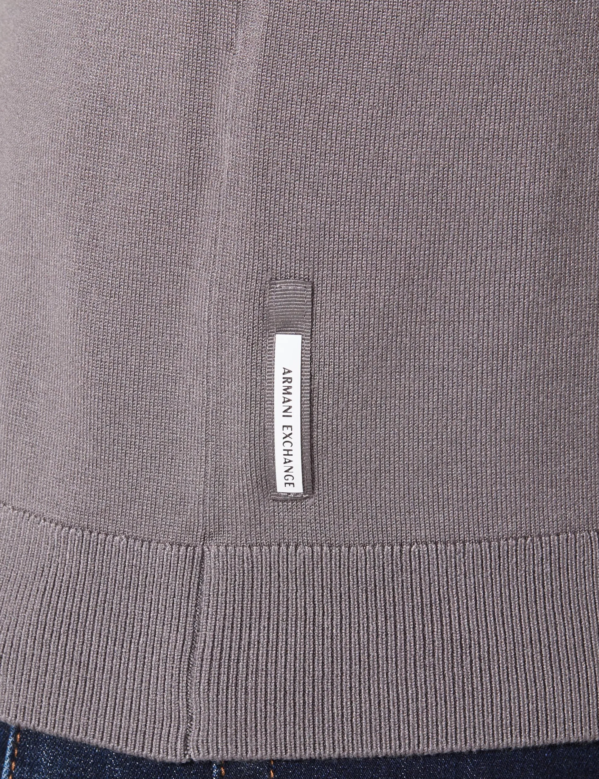 Armani Exchange Essential Long Sleeve Zip Closure Jersey Cardigan Hombre
