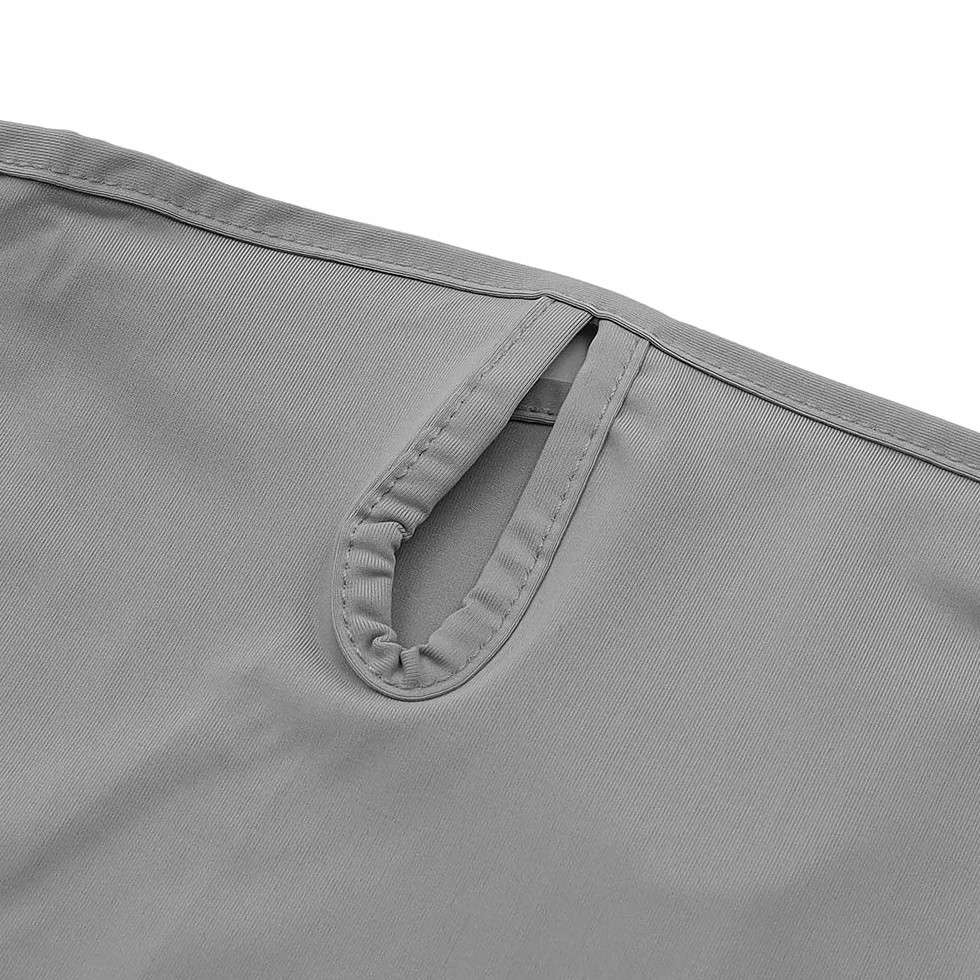 UPF 50+ Cubierta Facial Enfriamiento Transpirable Protección Solar UV Unisex Verano Gris Claro