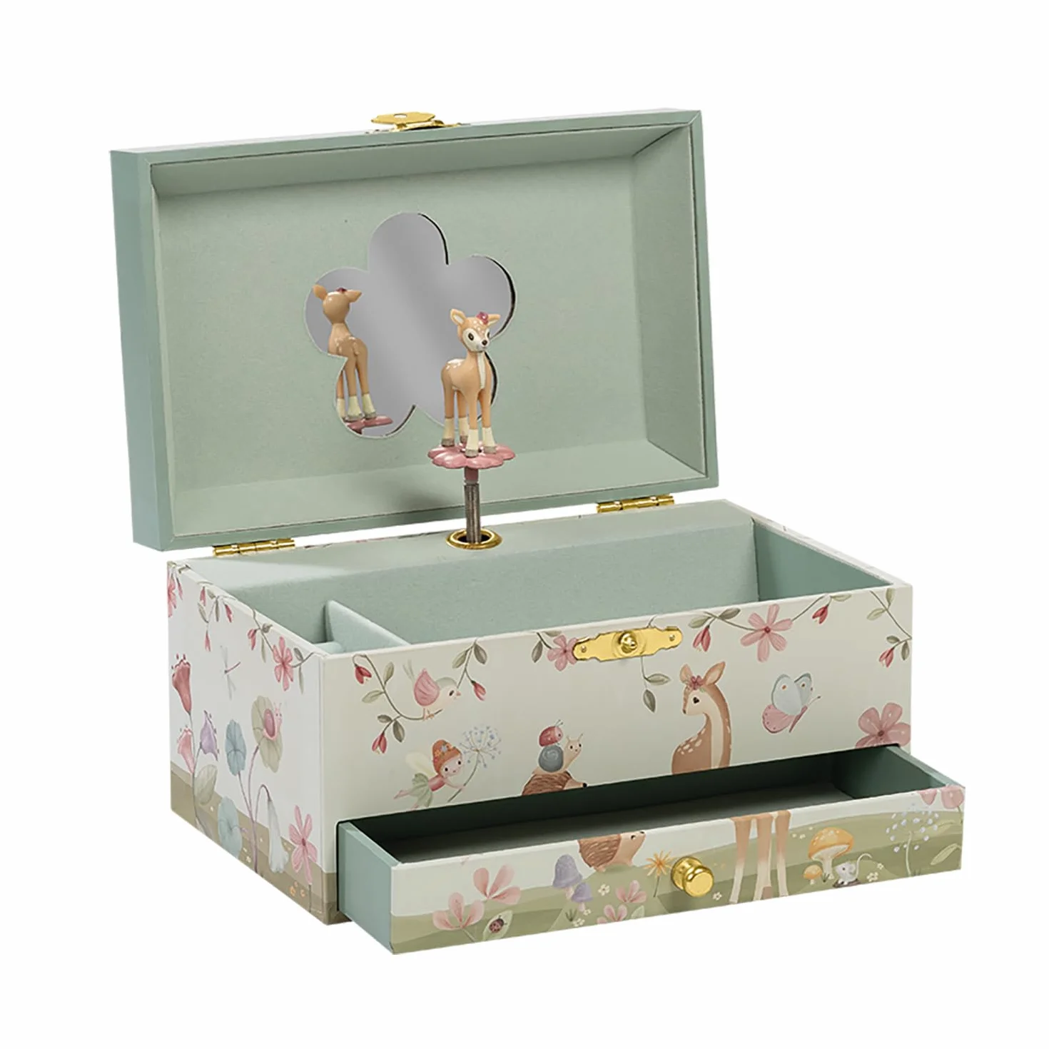 Little Dutch Fairy Garden Joyero con ciervo musical