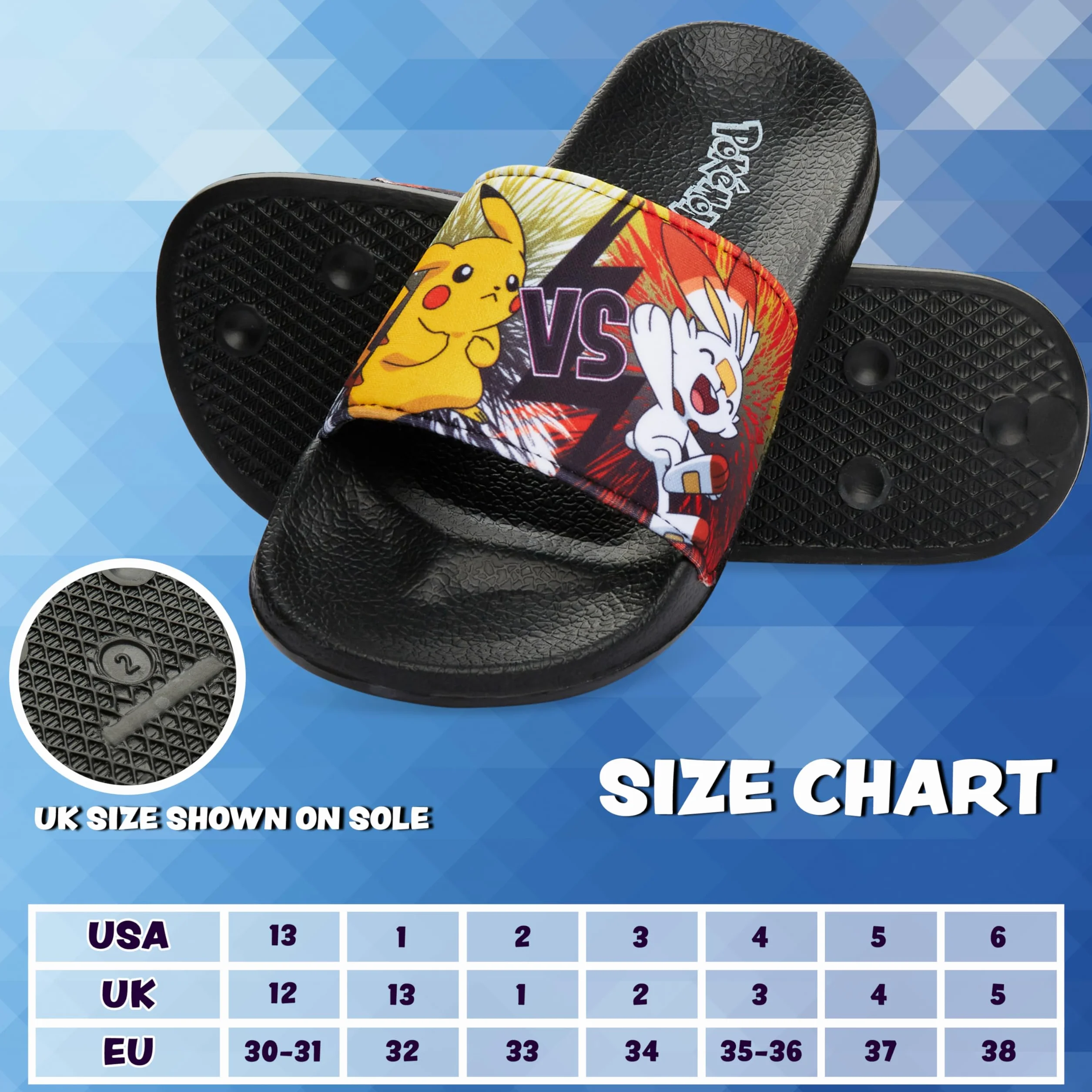 Chanclas Pokémon Niño Talla 30-38 Playa Piscina