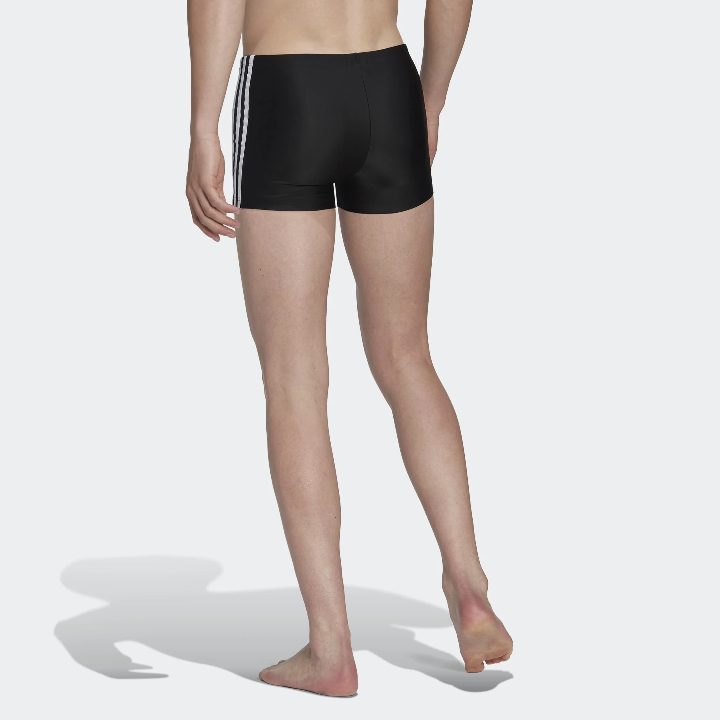 adidas Classic 3-Stripes Swim Boxers, Hombre, Multicolor Black White, 34