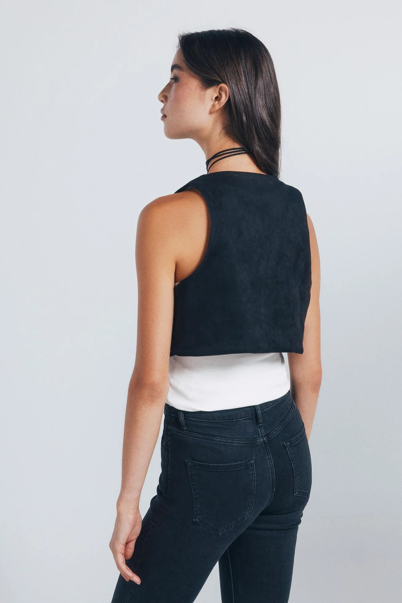 SPRINGFIELD Vest With Studs Tachuelas Vest Mujer (Pack de 1)