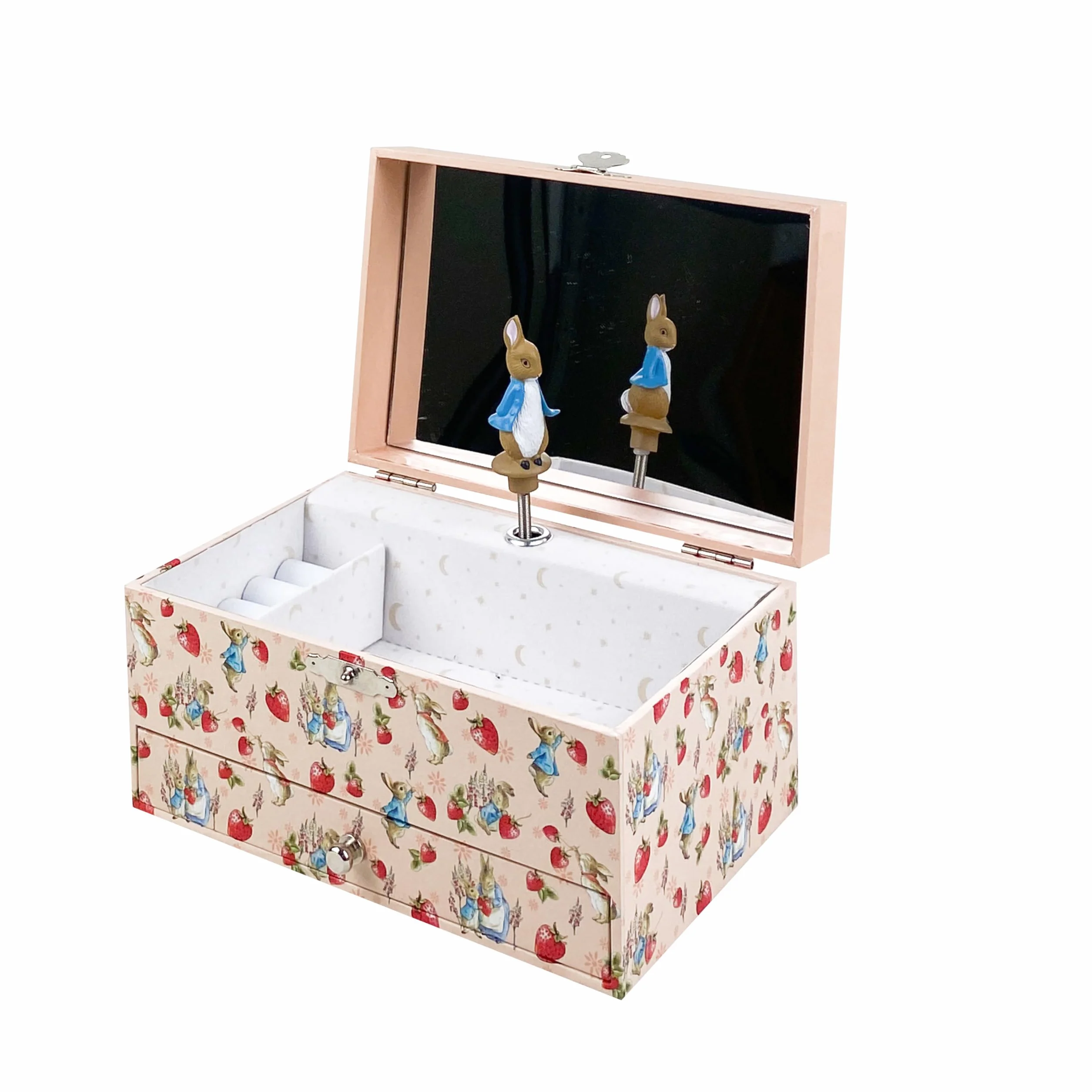 Trousselier Caja de música para niños diseño de conejo de Peter