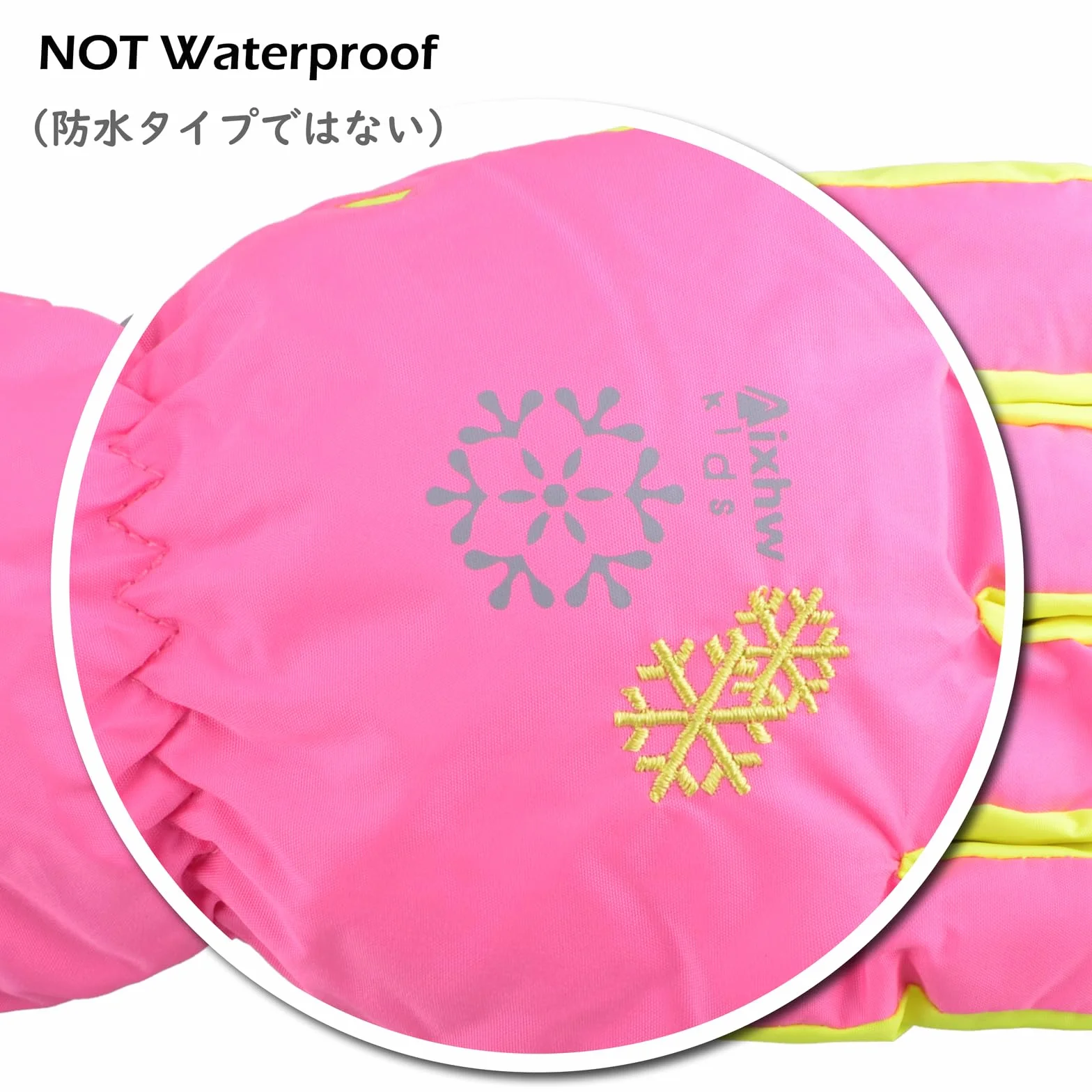 TRIWONDER Guantes de Esquí para Niño Impermeable Cálido Térmicos Snowboard Nieve Ciclismo Invierno