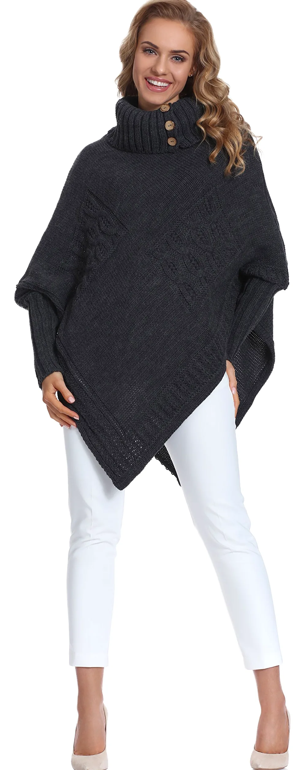 Merry Style Poncho Ropa Mujer M83N4