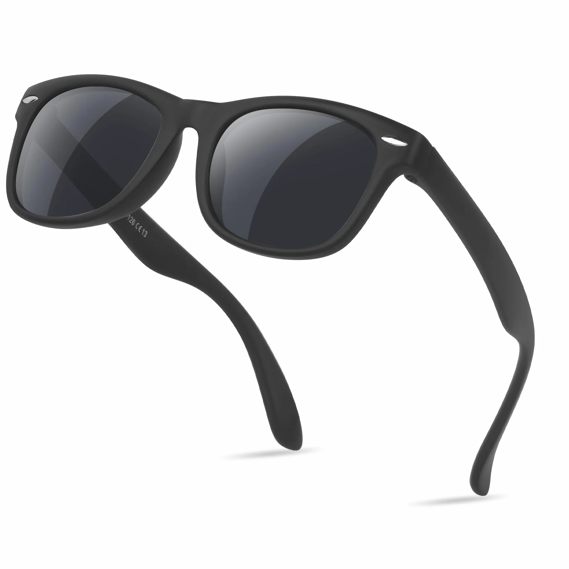 Gafas de Sol Polarizadas Niño Niña 3-10 Años UV400 Protección Flexibles Goma Infantiles