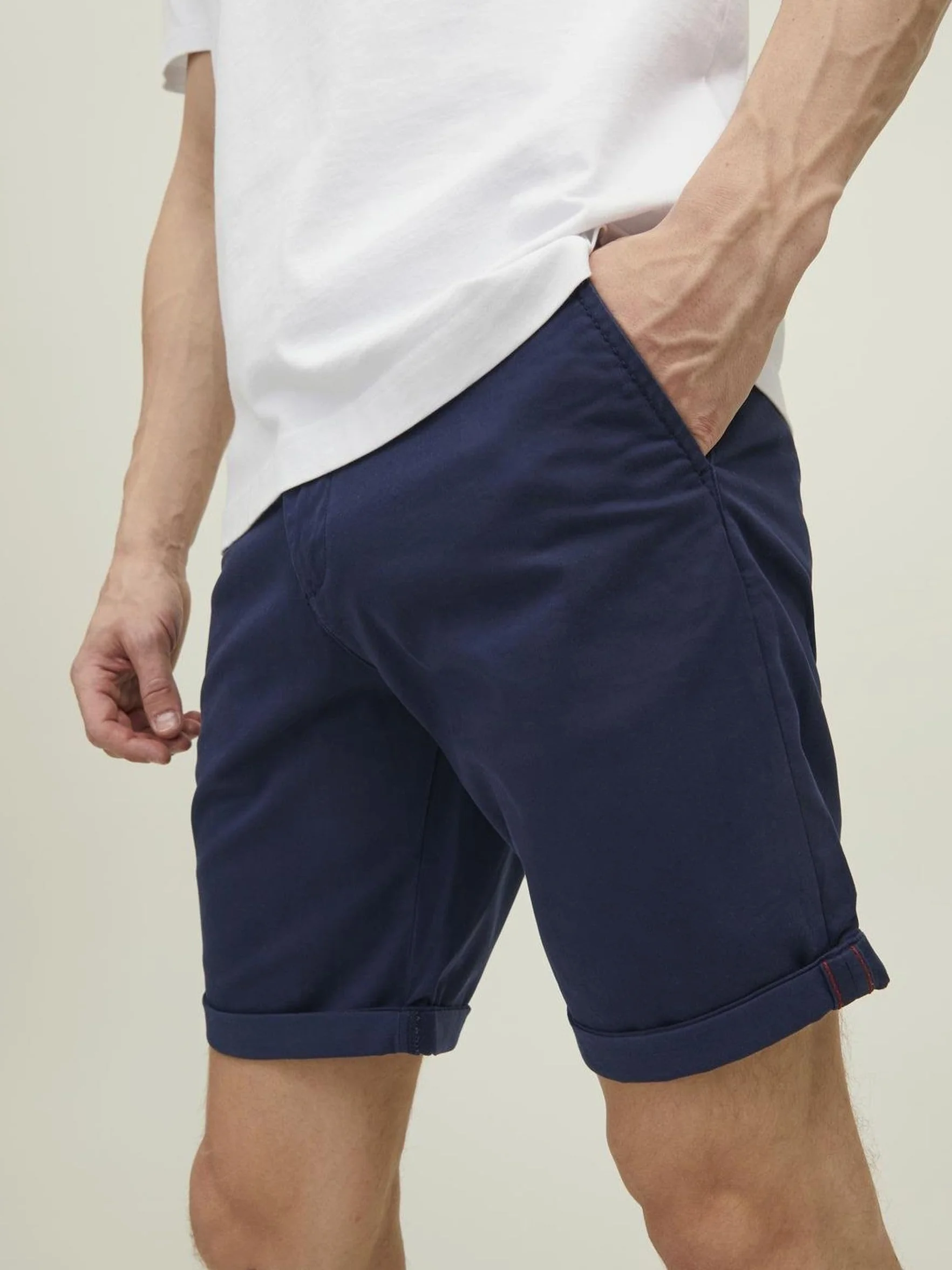 JACK & JONES Jjibowie Jjshorts Solid Bermudas para Hombre