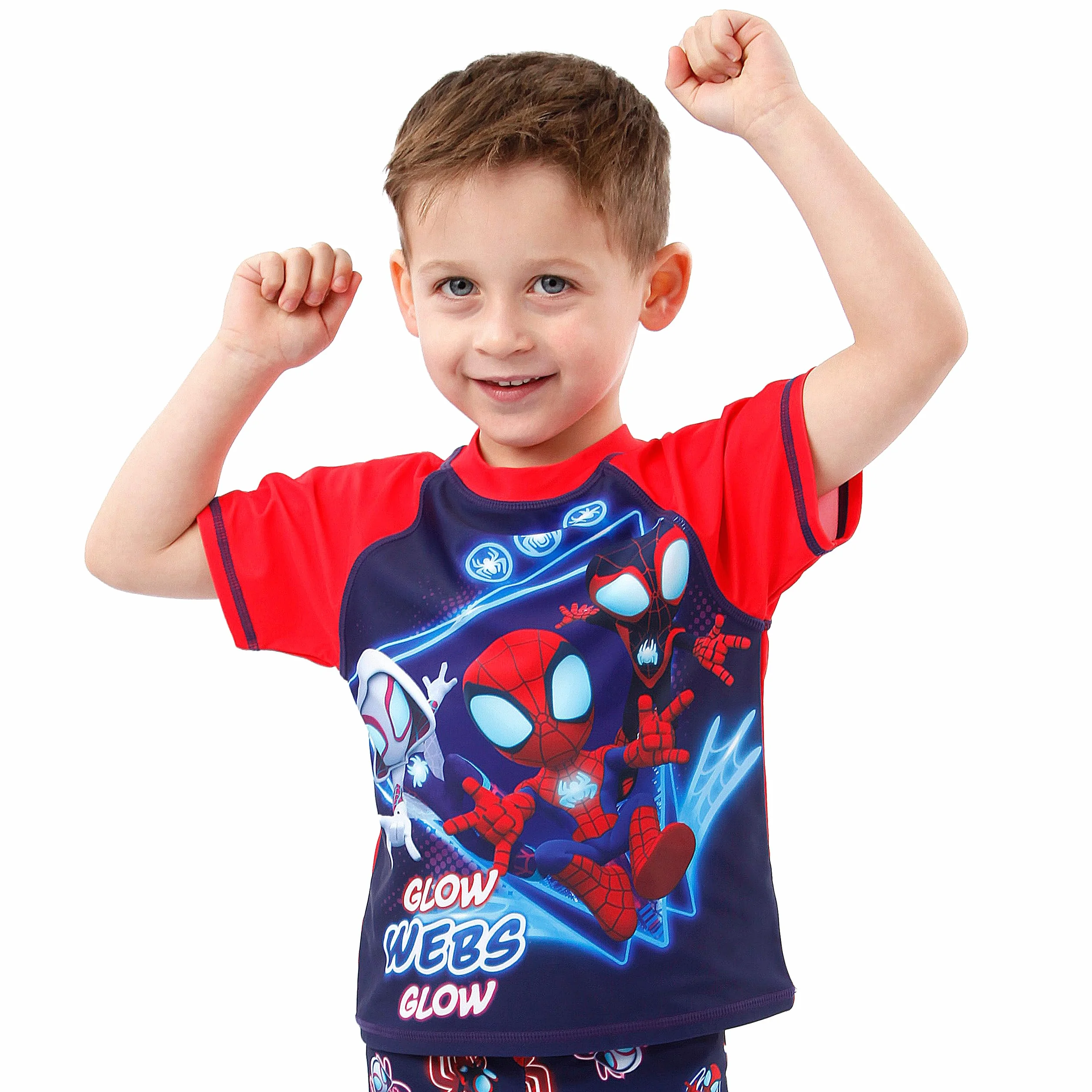 Marvel Conjunto de Baño Spidey and His Amazing Friends Bañador Niño 18 Meses-8 Años