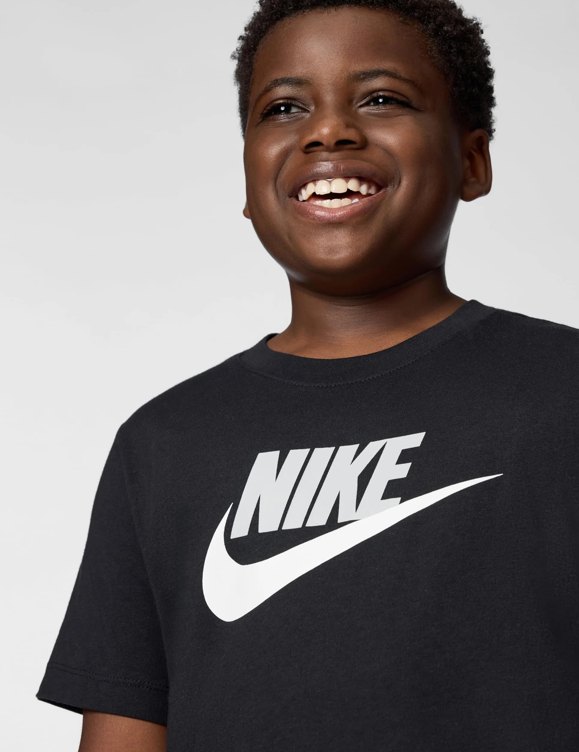 Nike K NSW tee Futura Hbr Camiseta Unisex niños