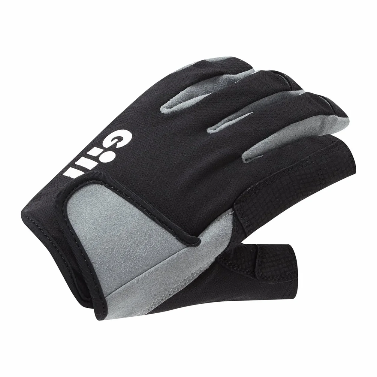 Gill Guantes Deckhand Hombre Dedo Largo Negro