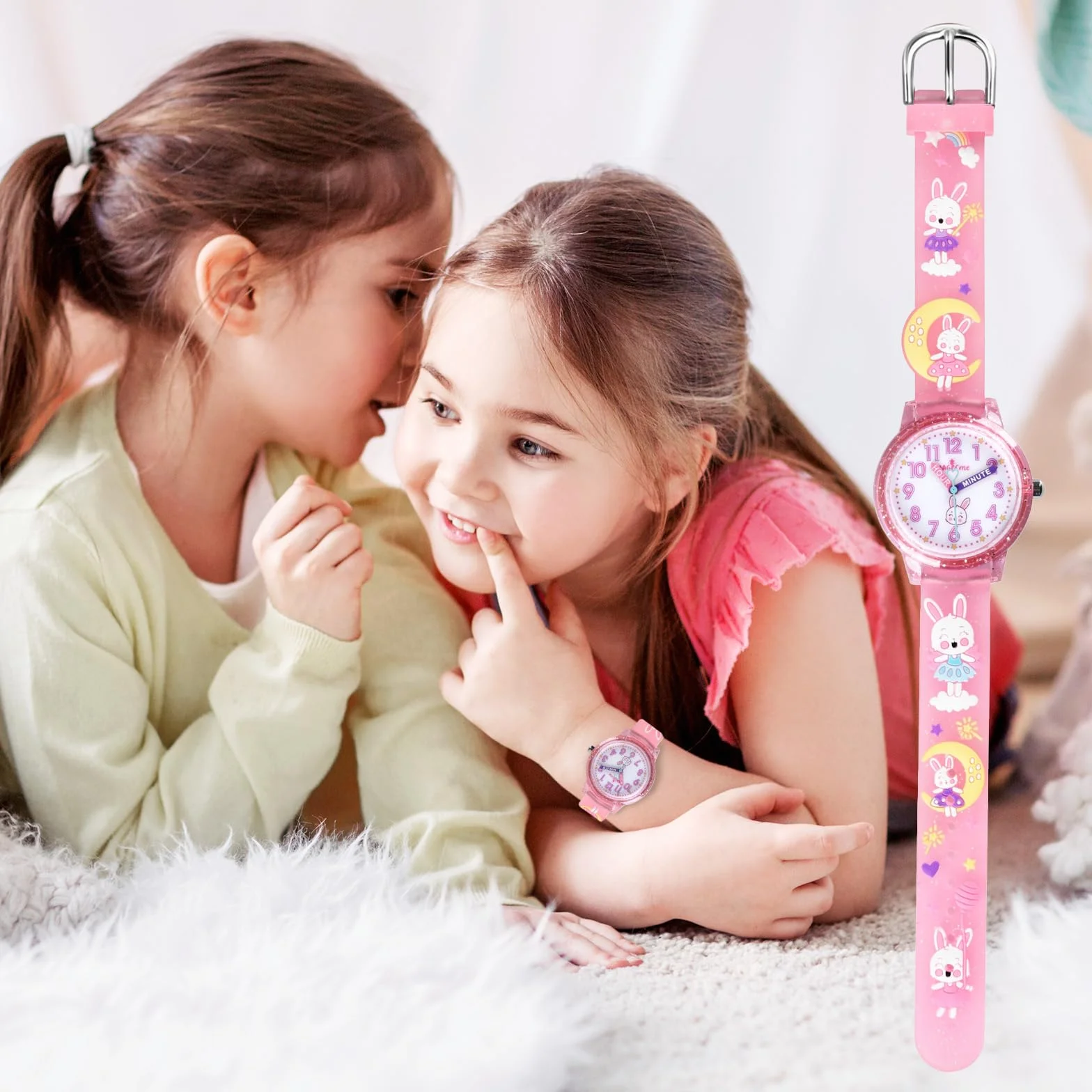 Relojes Digitales para Niños 3D Silicona Correa Dibujos Animados 3-11 Años