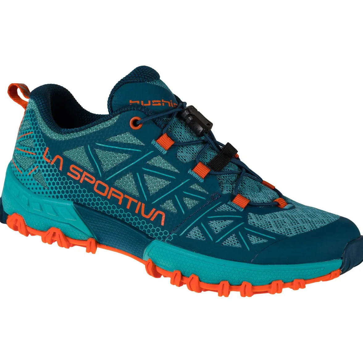 La Sportiva Bushido II Jr Zapatillas de Trail Running Unisex niños Hibiscus Malibu Blue