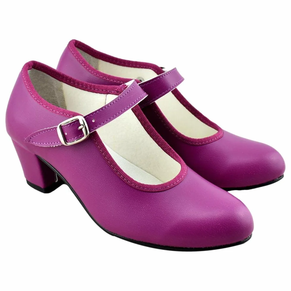 Zapato de Flamenca Sintético 833984