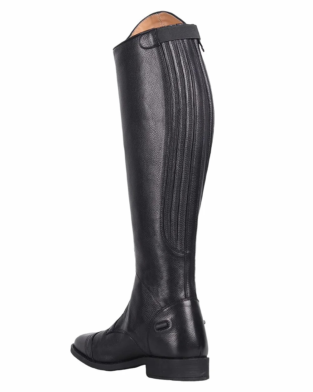 QHP Elegante bota de equitación piel mujer Tamar normal