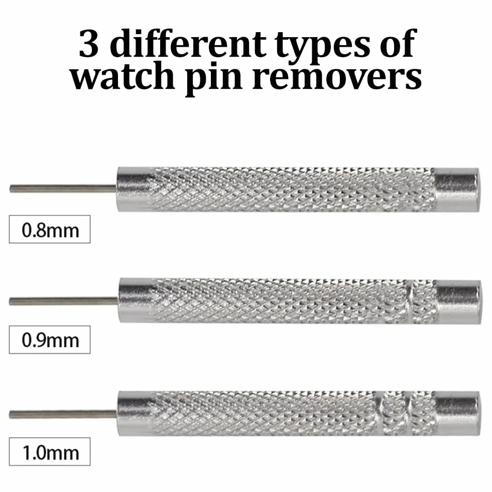Juego de herramientas para reparación de correas de reloj