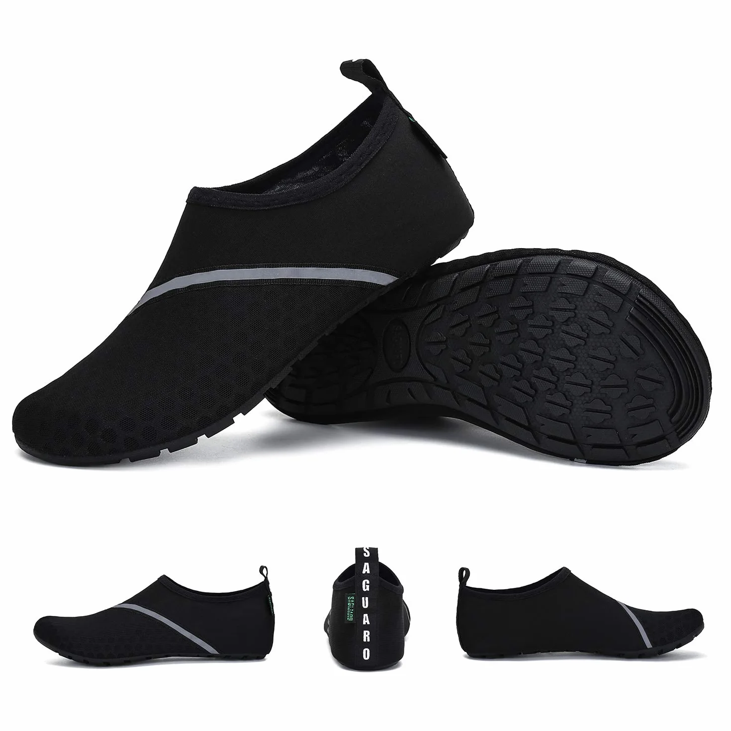 SAGUARO Zapatos de Agua Hombre Mujer Escarpines Secado Rápido Calcetines Natación Calzado Surf Acuáticos Deporte