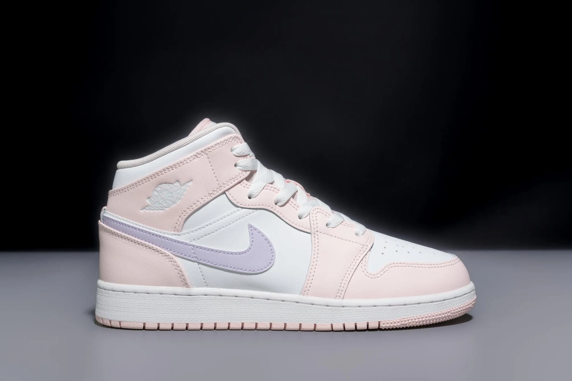 Air Jordan 1 Mid GS Pink Wash 36