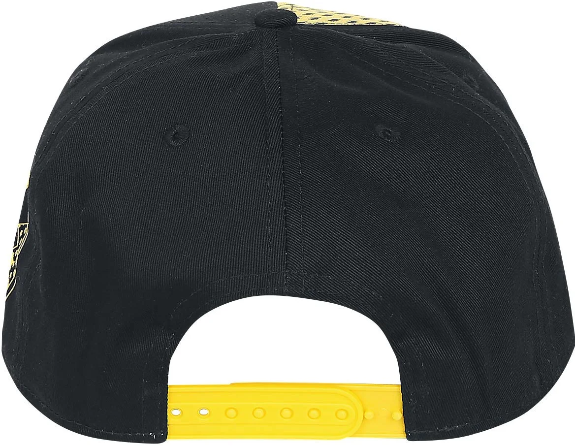 Pokemon Pikachu Snapback Gorra de béisbol Negra, Talla única Ajustable