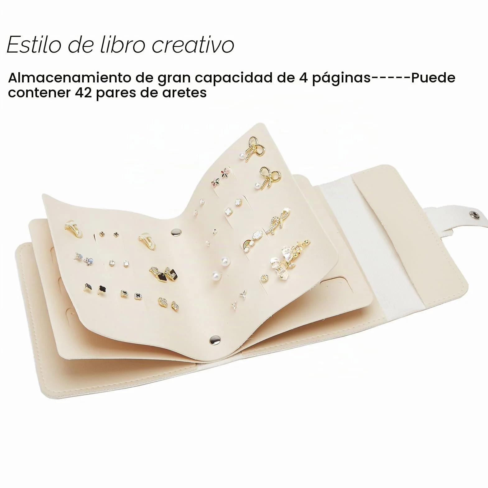 ZHIERNA Pendientes para guardar joyas y objetos pequeños, prácticos para niñas y mujeres