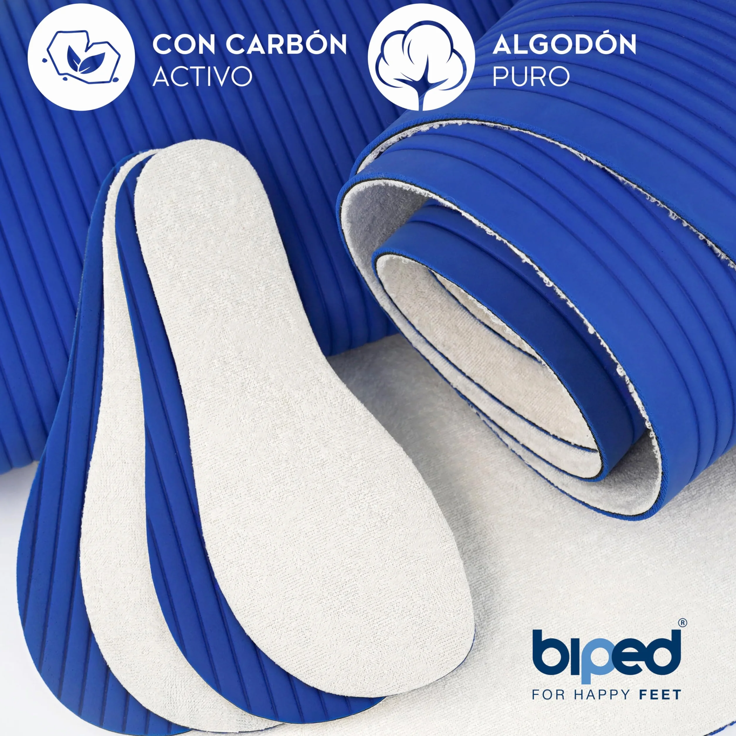 MANJARIN biped minimal sole plantillas para minimal shoes barefoot shoes algodón auténtico carbón activo 39