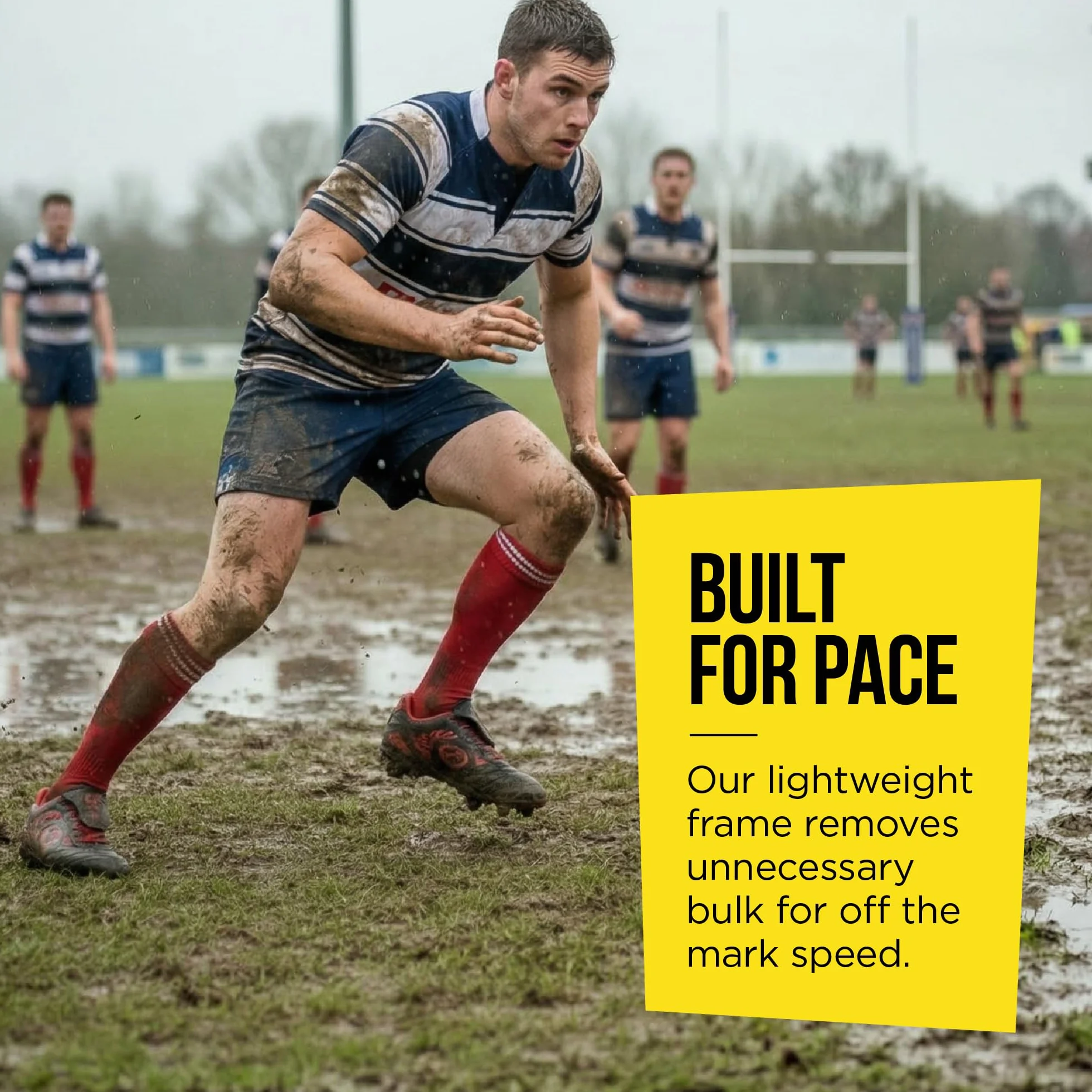 OPTIMUM Zapatillas de Rugby Hombre