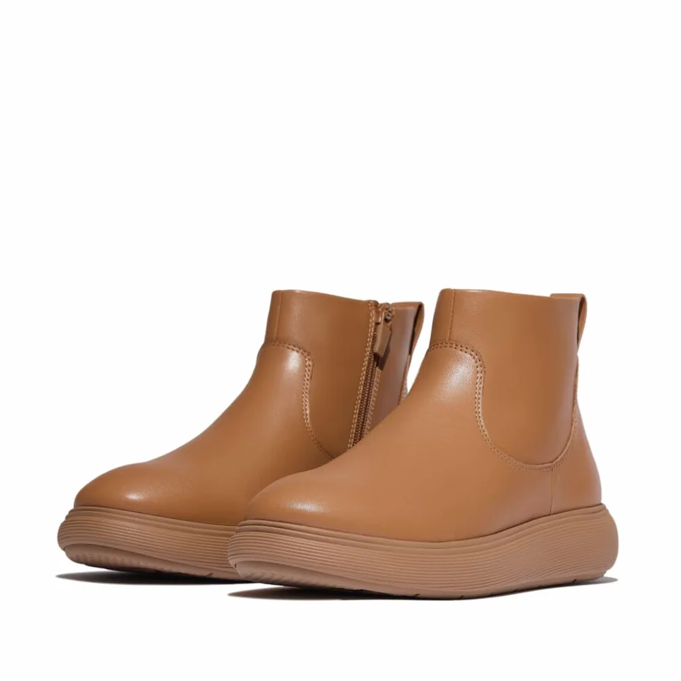 Fitflop Iq-comff Leather Zip Ankle Boots Botas cortas al tobillo