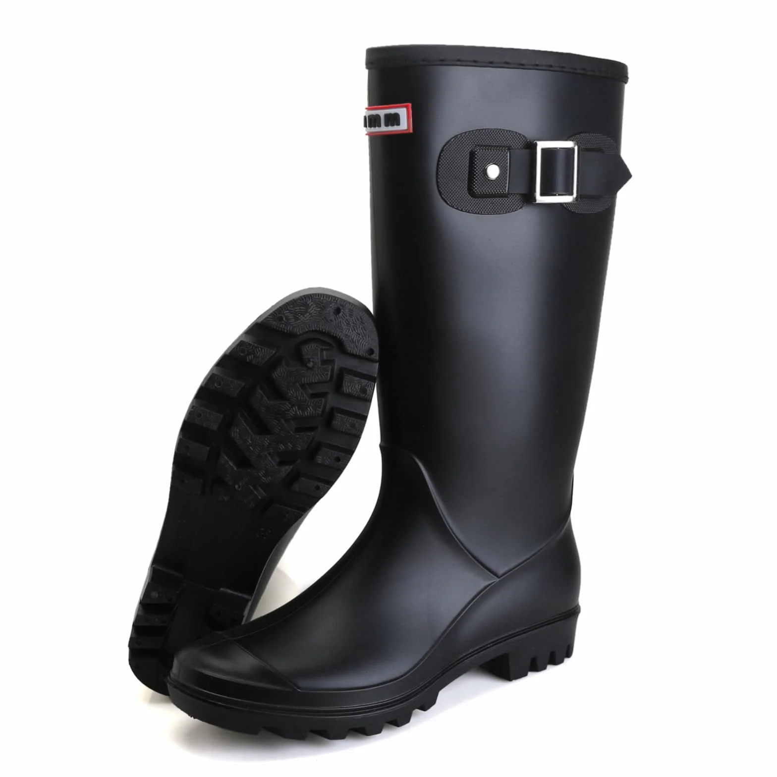 Botas de Agua Mujer Caucho PVC Zapatos de Trabajo