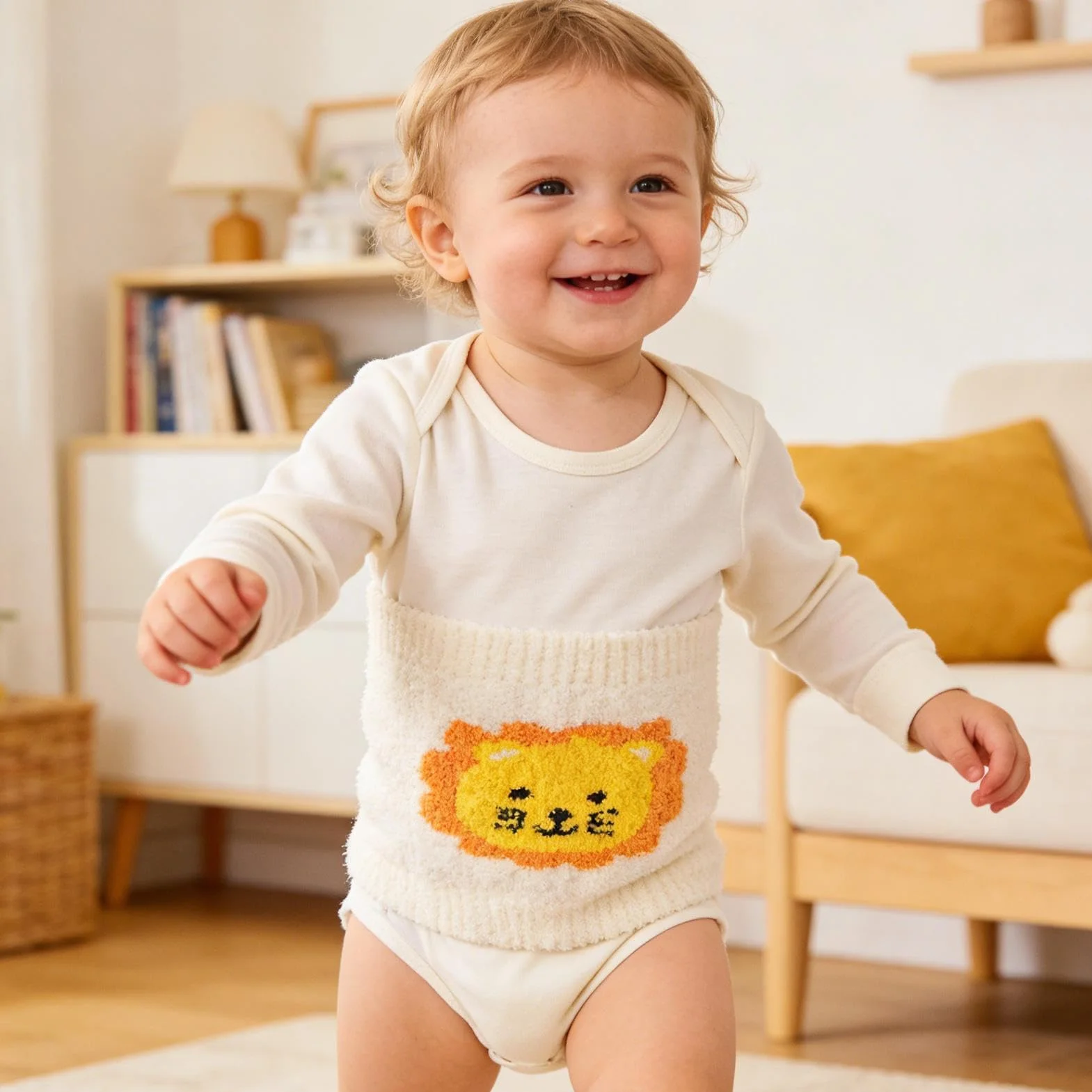 Faja Abdominal para Hernias Infantil - Soporte Lumbar Animados - Cinturón Térmico Infantil - Niños 2-6 Años