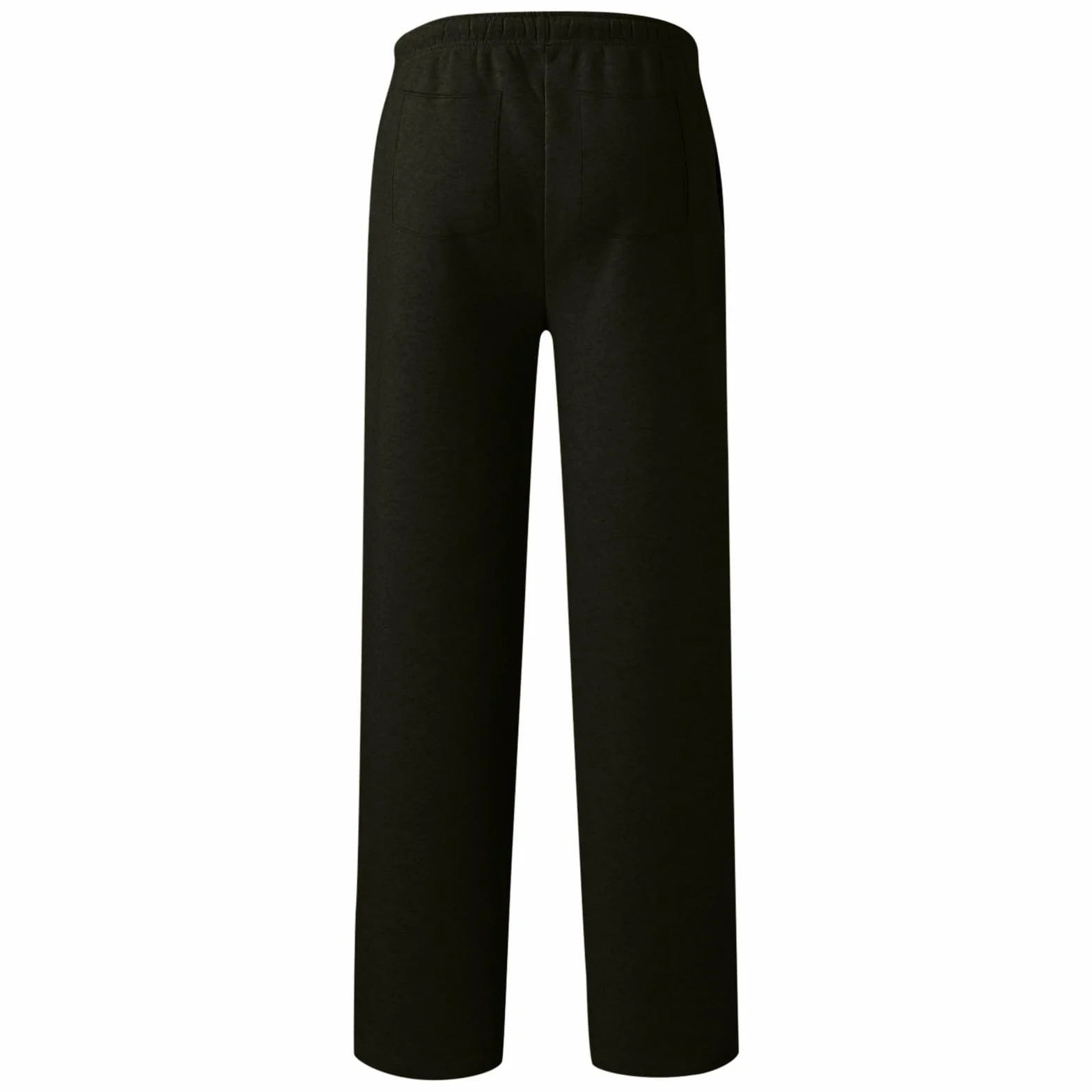 Pantalones de chándal holgados para niños y niñas, pierna recta, cintura elástica, con bolsillos