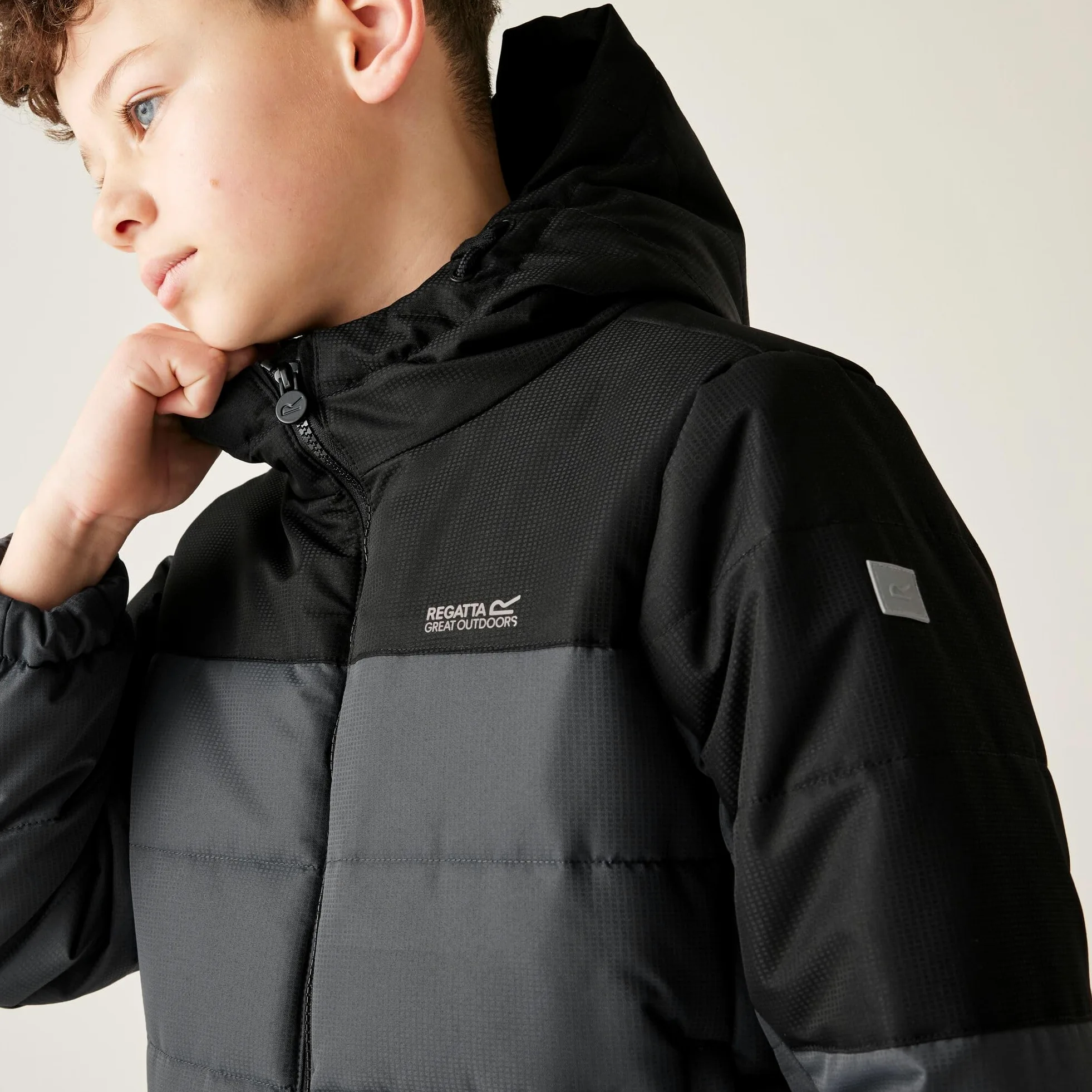 Regatta Lofthouse Regatta Niños Lofthouse aislado chaqueta agua repelente Reflective Trims Winter abrigo Unisex niños