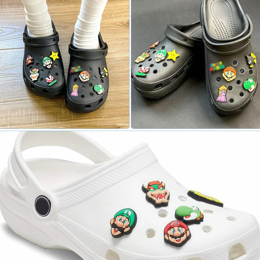 42 PCS Shoe Charms Niños, Adornos para Zapatos PVC Pins Decoración DIY