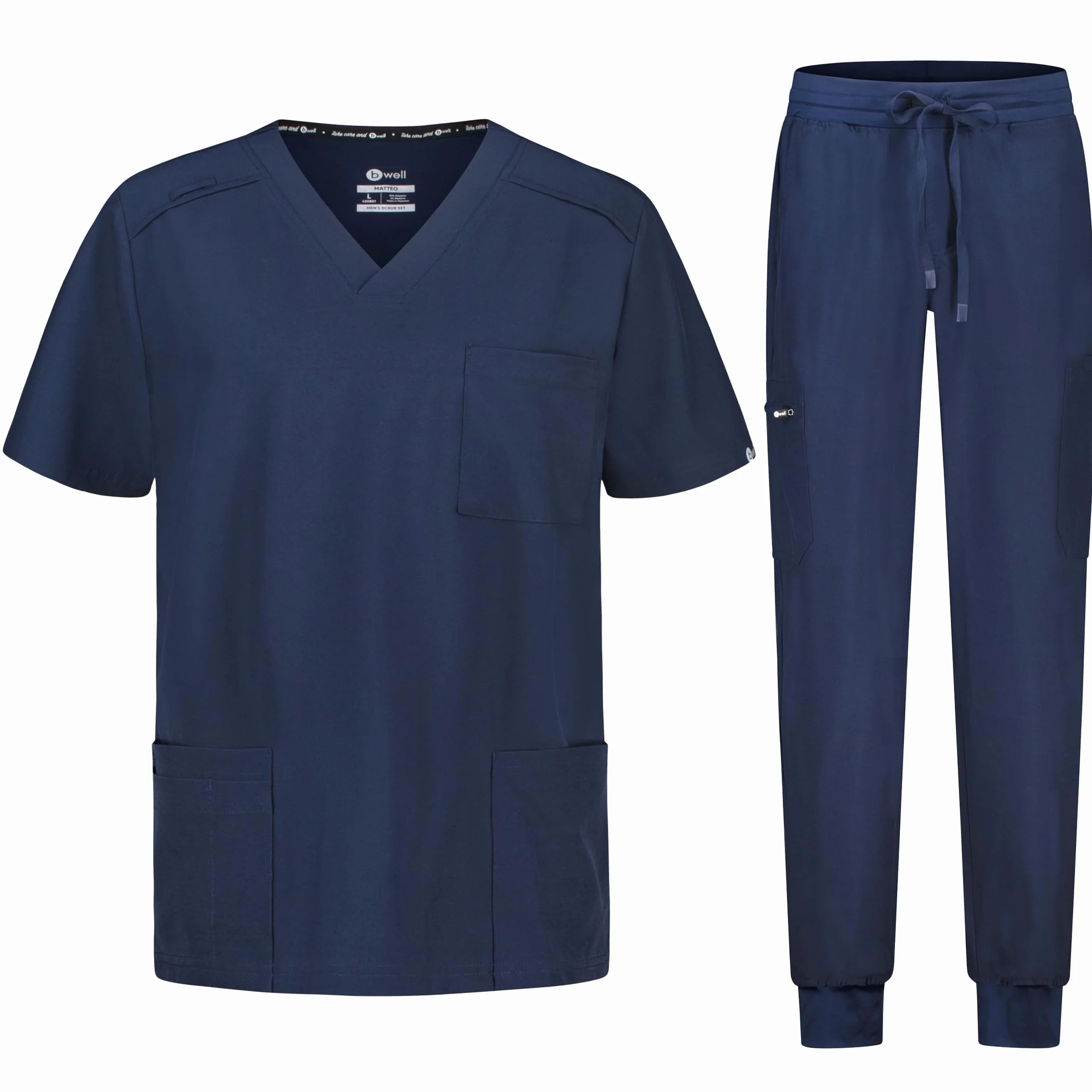 B-well MATTEO Uniforme Sanitario Hombre Pantalón Jogger Casaca