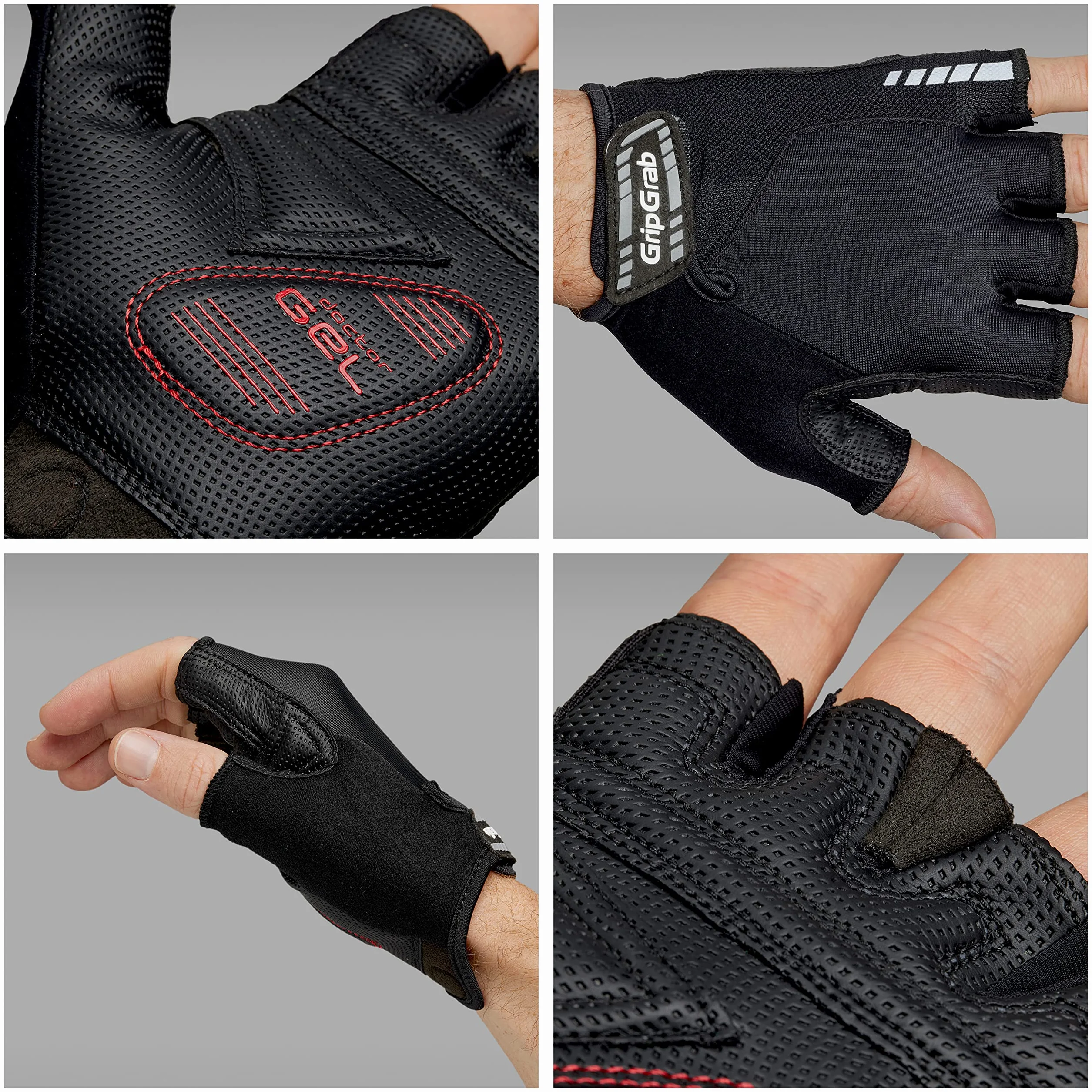 GripGrab Guantes de Ciclismo ProGel 4mm Acolchado DoctorGel Bicicleta Carretera MTB Gravel