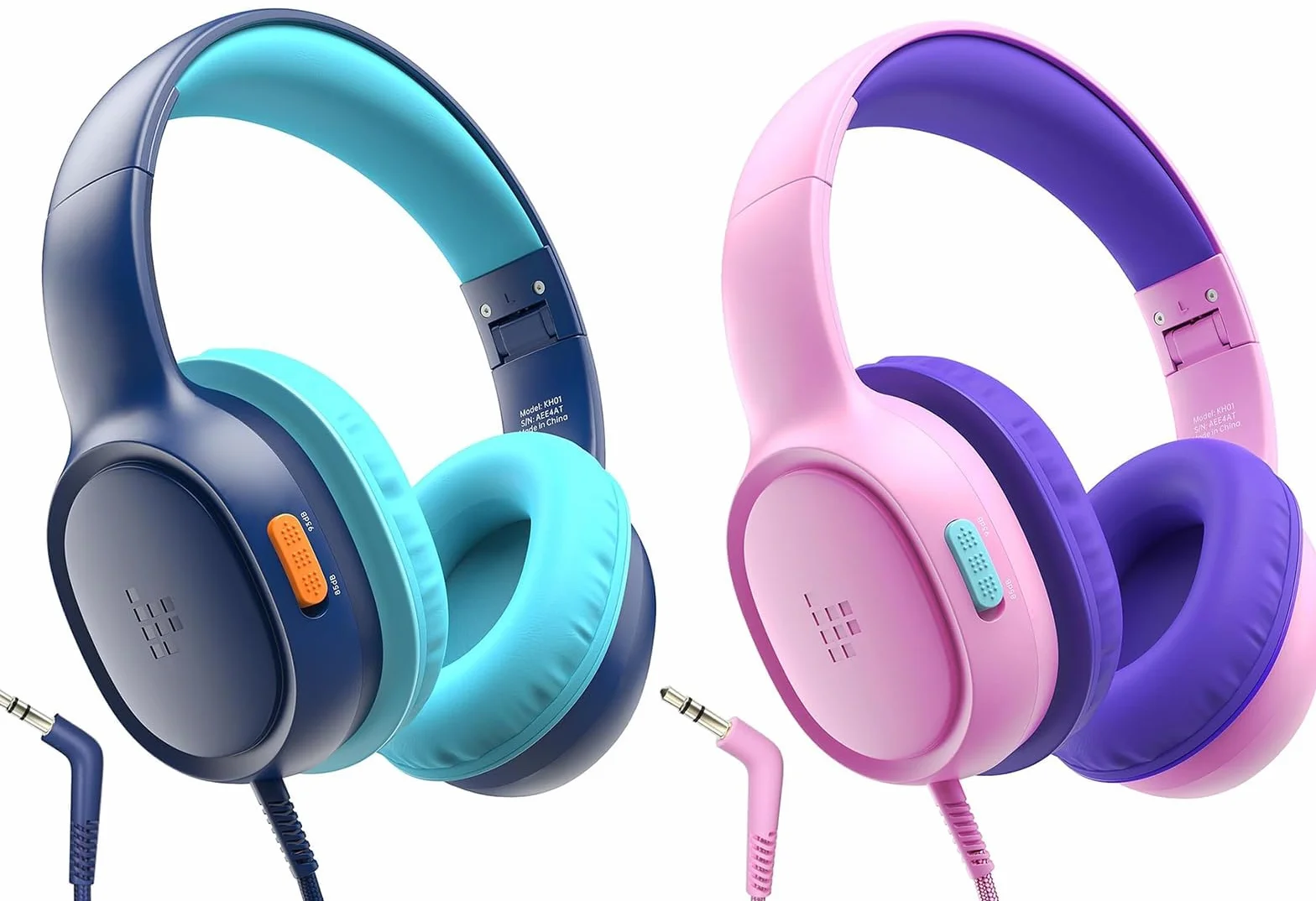 Tronsmart KH01 Auriculares para Niños Plegables 85/93dB HD Estéreo 3,5mm
