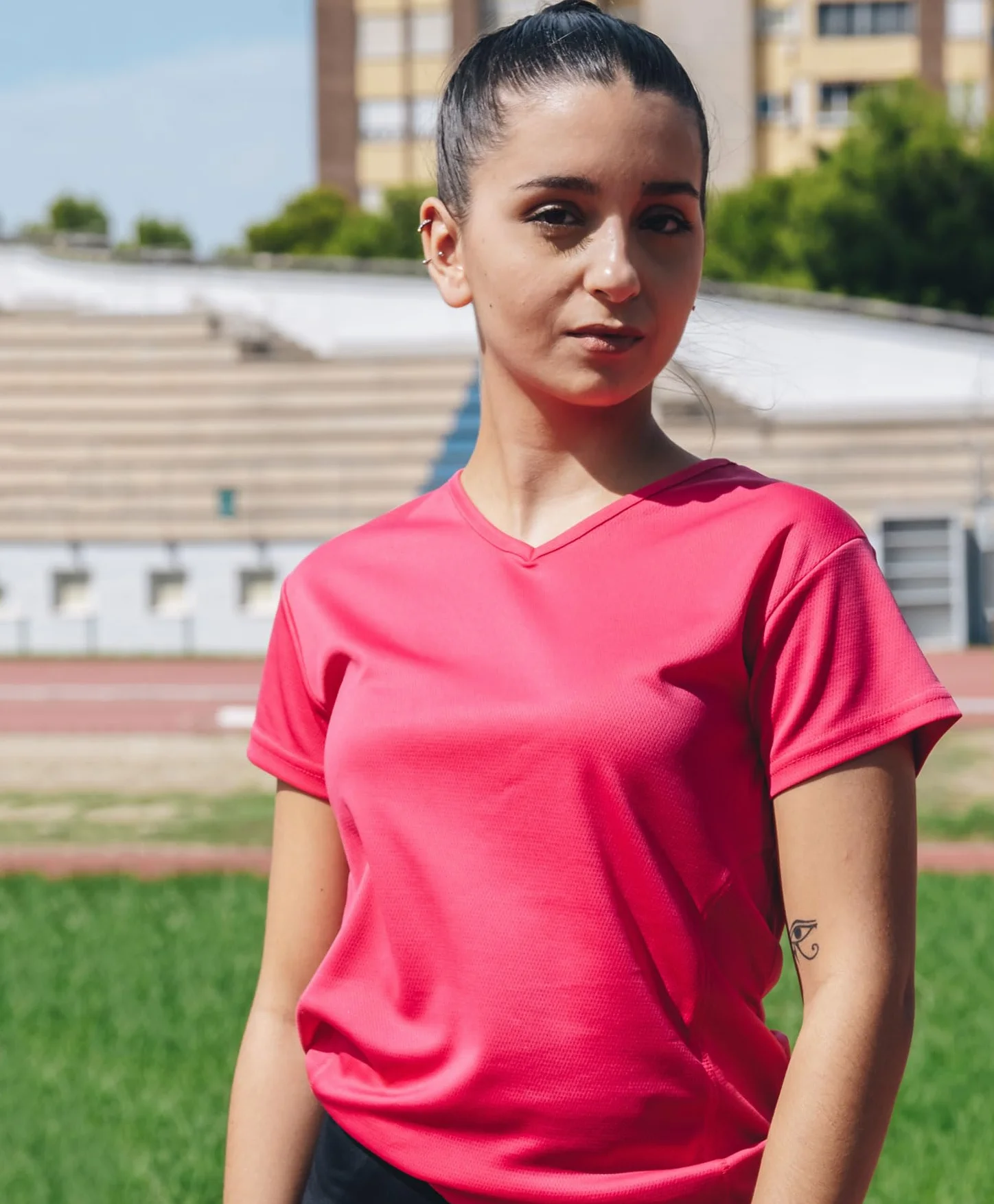 Asioka Camiseta Deportiva técnica niña Maga Corta