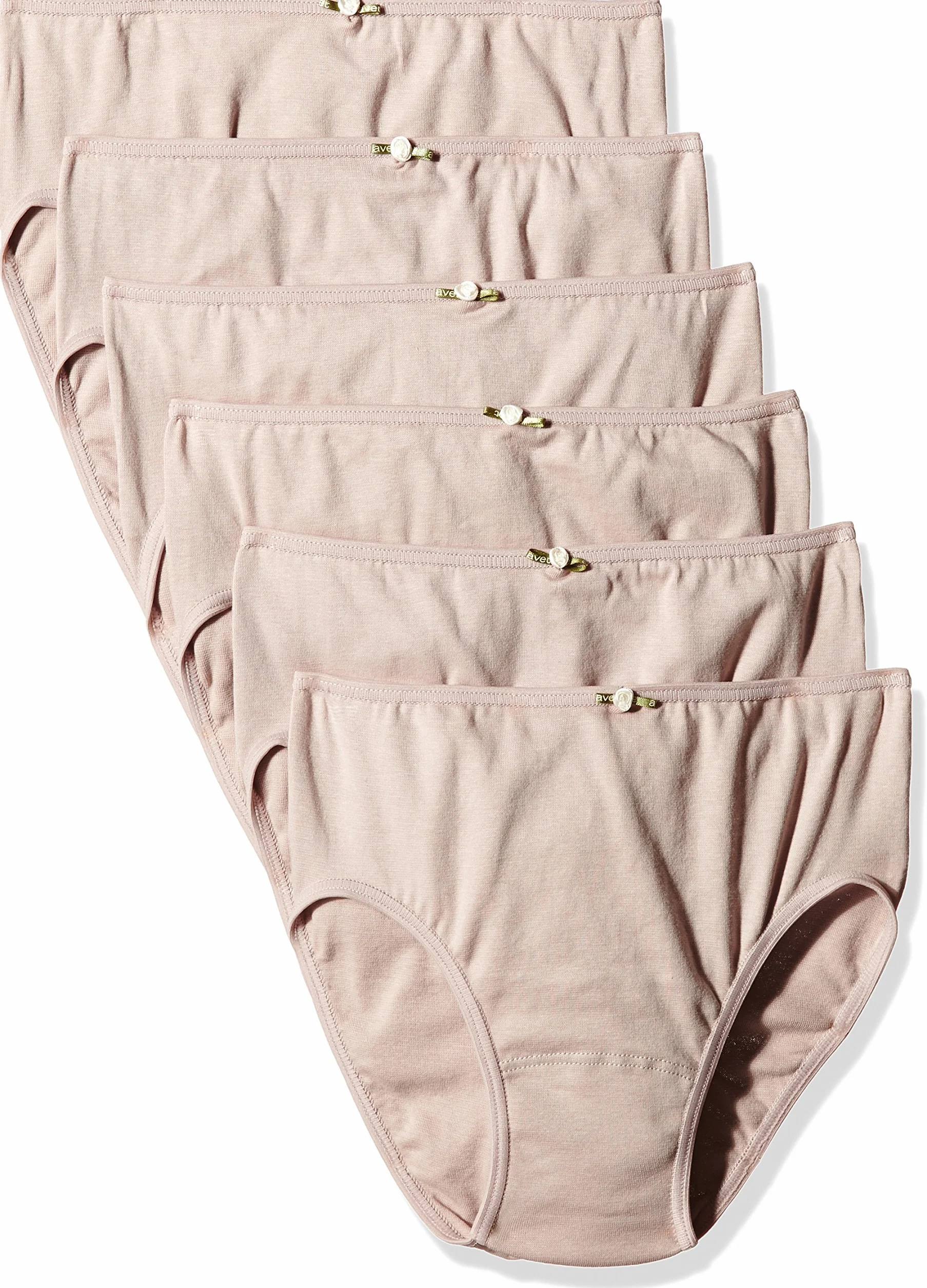 AVET 3267 Braguita algodon Pack x 6, Mujer
