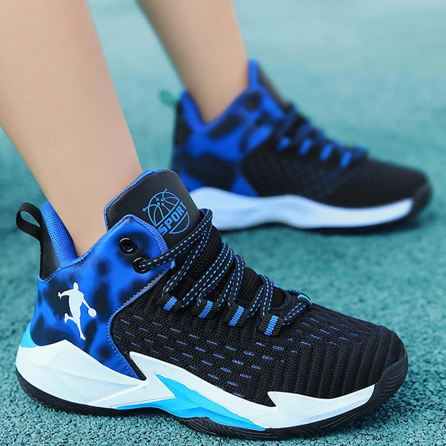 Zapatillas Deportivas Niña Baloncesto Ligeras Transpirables Calzado Correr Cómodo Duradero