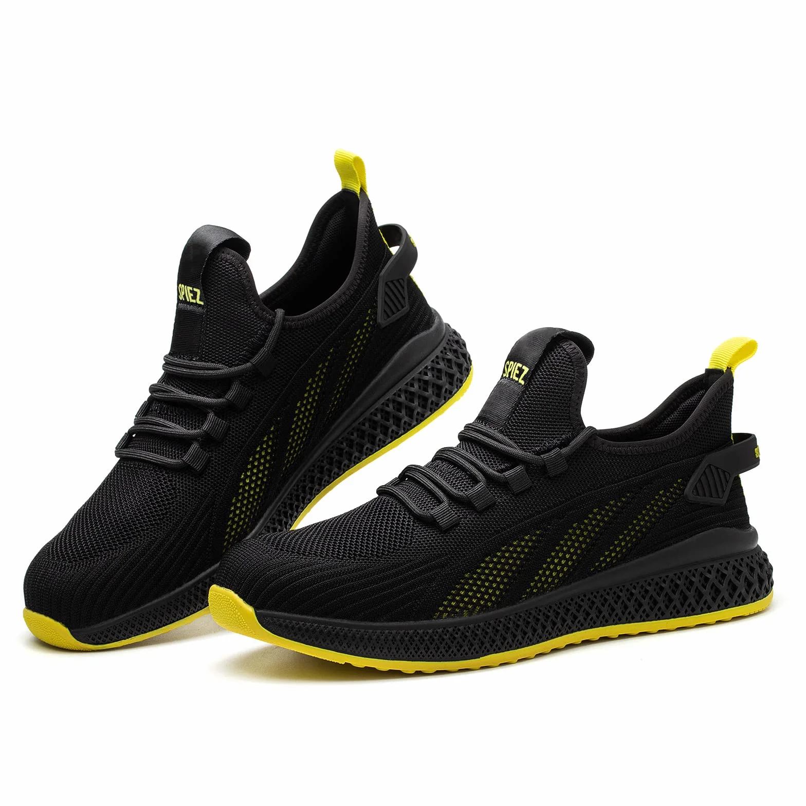 Zapatos de Seguridad Unisex con Puntera Compuesta, a Prueba de Pinchazos, Ligeros Calzado Industrial